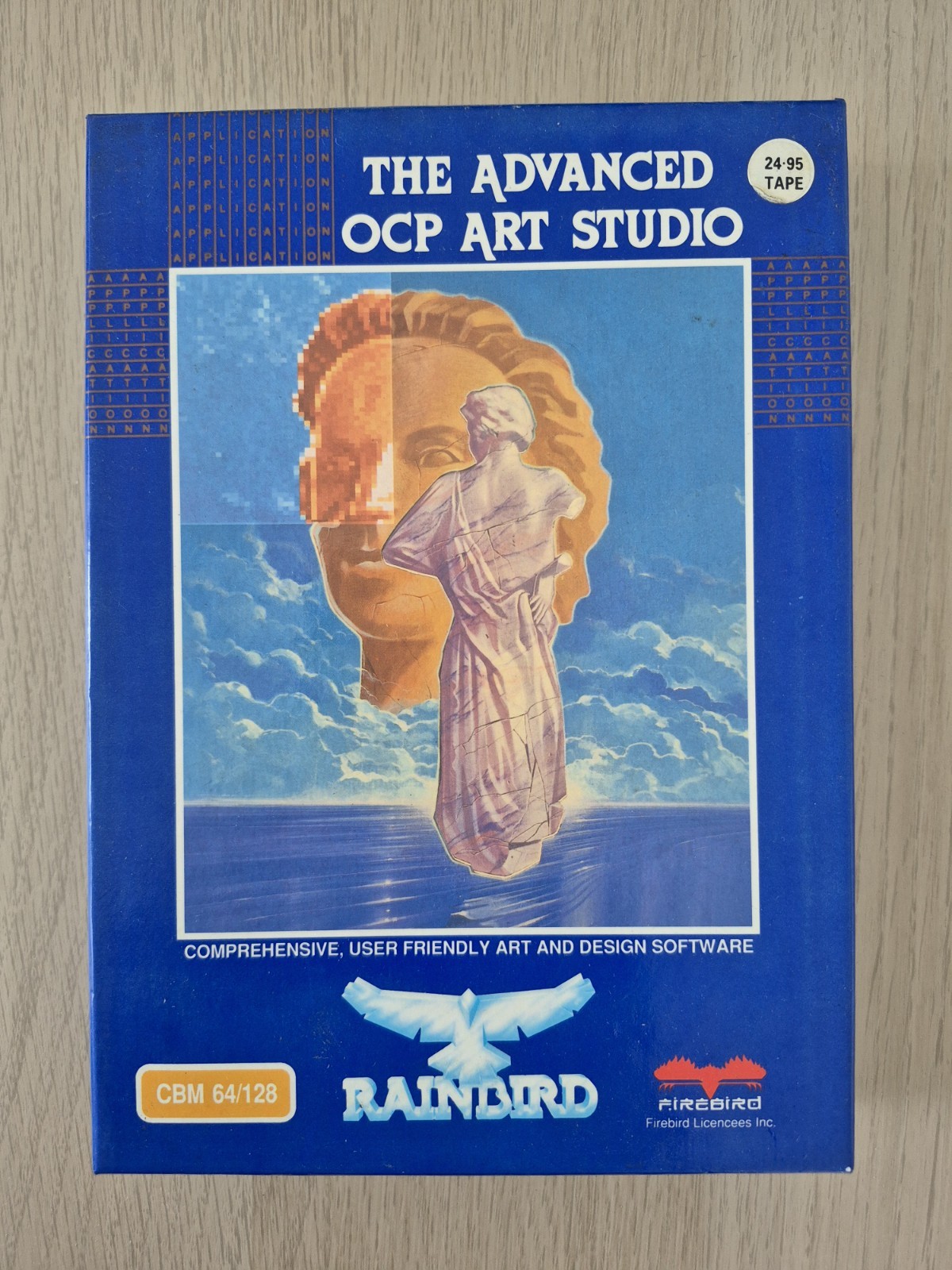 ✅ Commodore C64 / C128 ⭐ Rainbird The Advanced OCP ART Studio ⭐ 2 Cassettes ⚡️