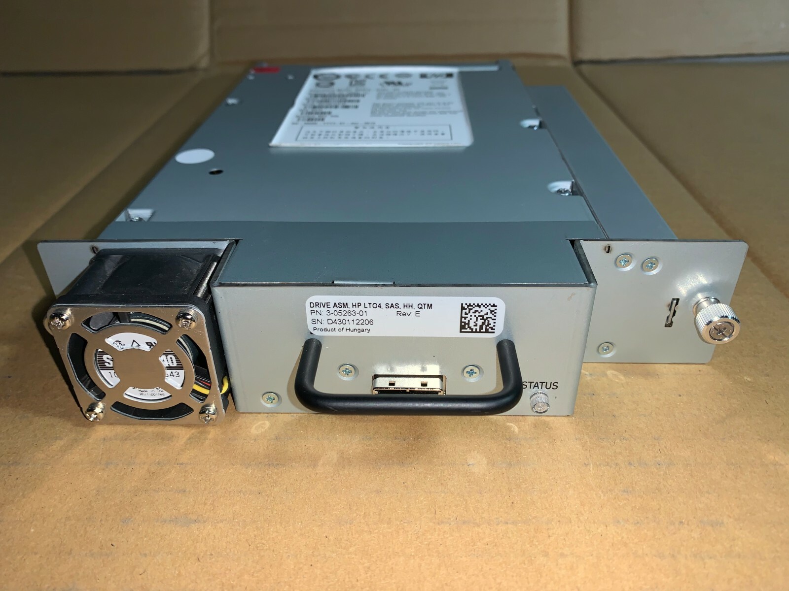 HP Quantum SAS LTO4 Tape Drive BRSLA-0703-DC EB668F#900 74-88600-01 3-05263-01 