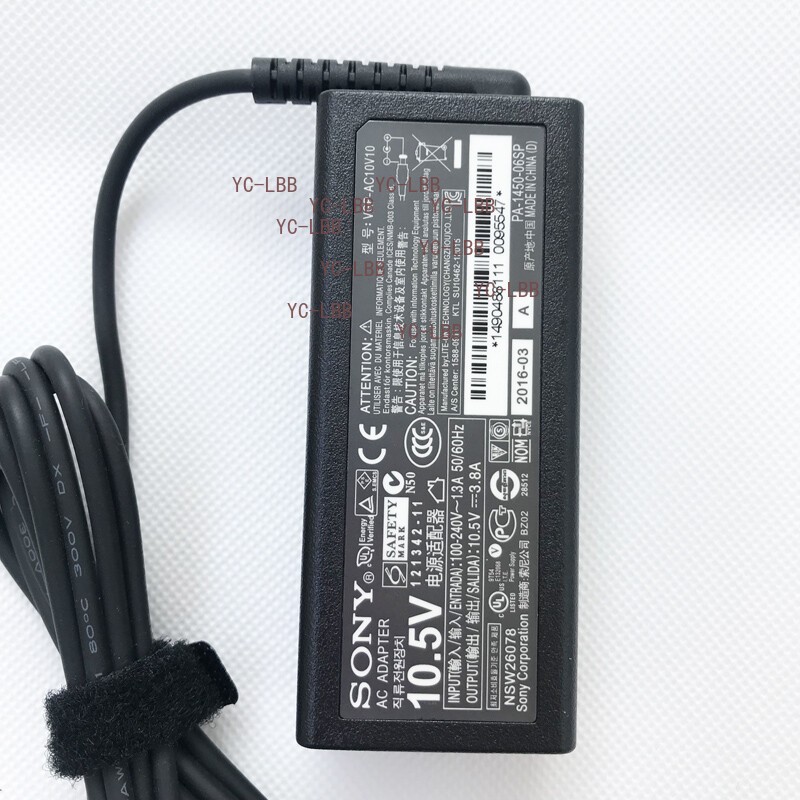 Original SONY 39W Charger 10.5V 3.8A Power Adapter For Sony VAIO VGP-AC10V10