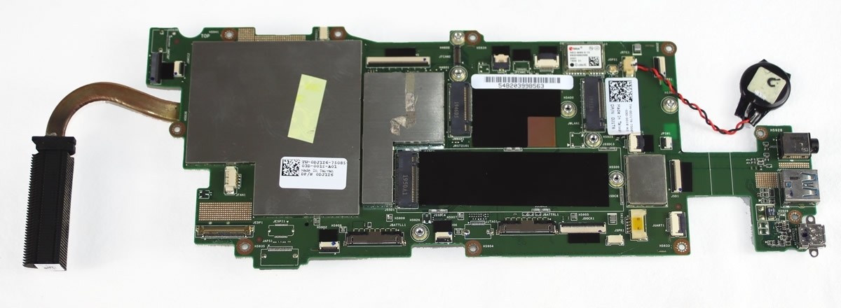 Dell DJ1T6 Latitude 7212 Rugged Extreme i5-8350U Motherboard 8GB RAM UHD 620