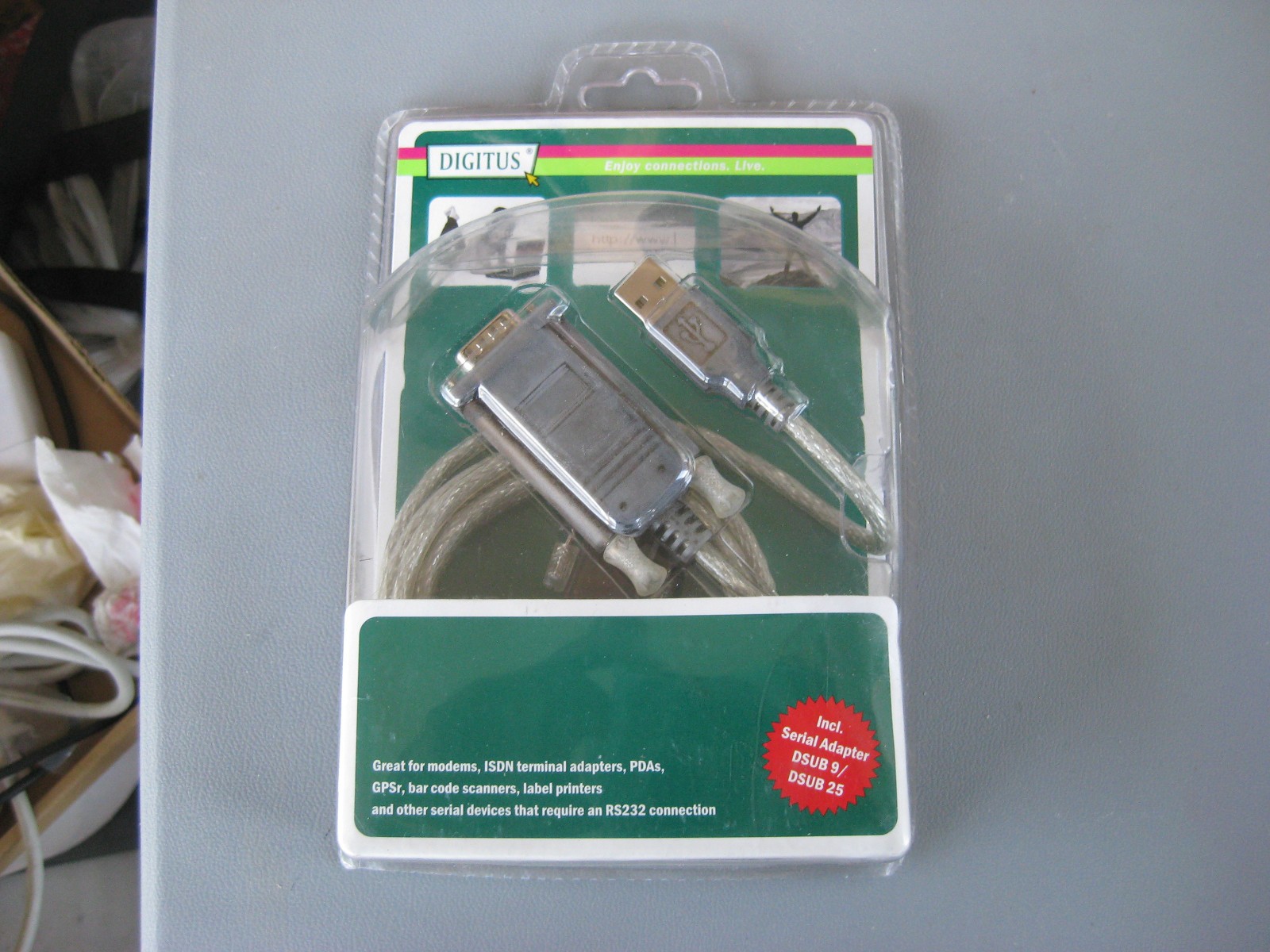 Digitus USB to Serial Converter Adapter NEW - old stock - 