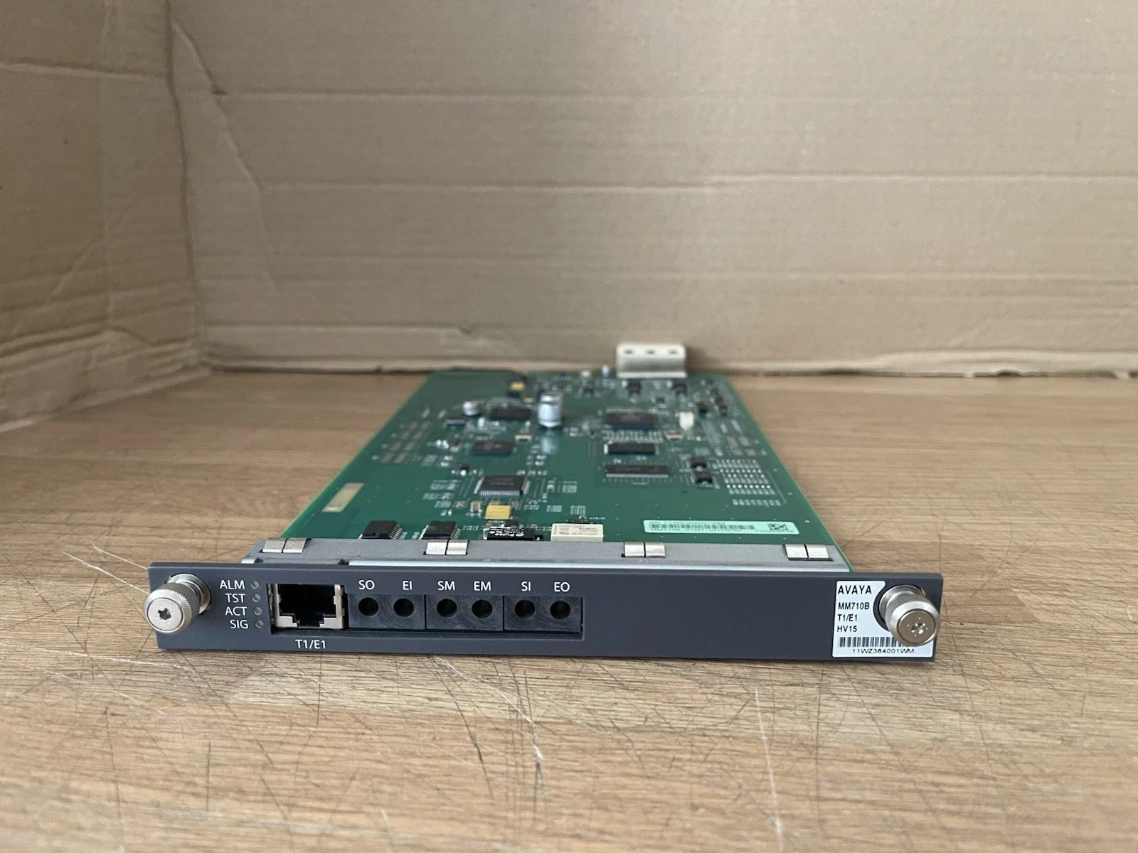 Avaya MM710B T1/E1 HV15 Media Module 700466634