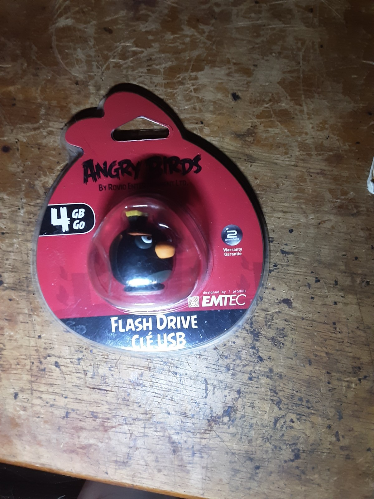Angry Birds (Black Bird) 4Gig USB Flash Drive