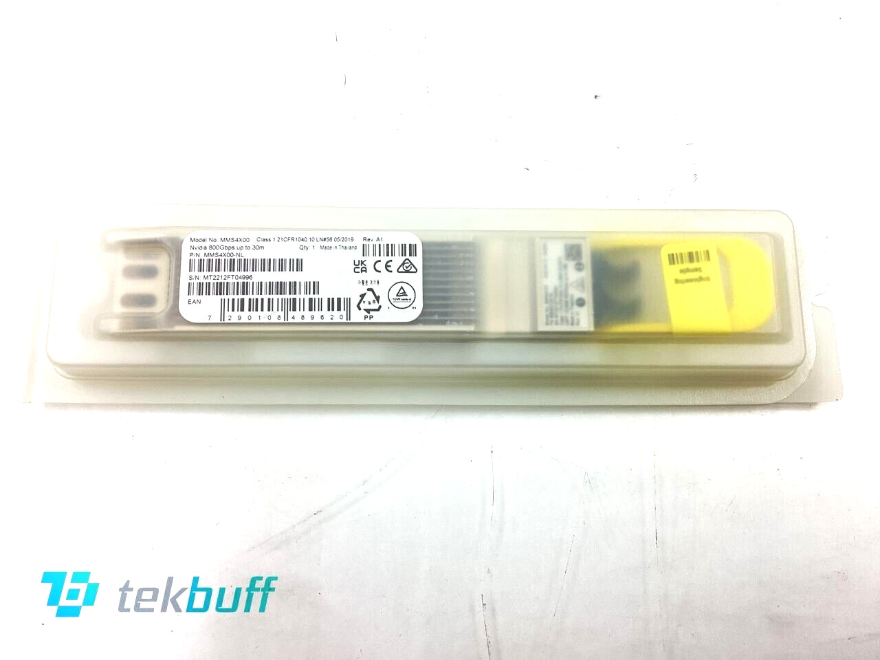 NVIDIA MMS4X00-NL Original InfiniBand NDR Transceiver - Single-Mode 30m OSFP