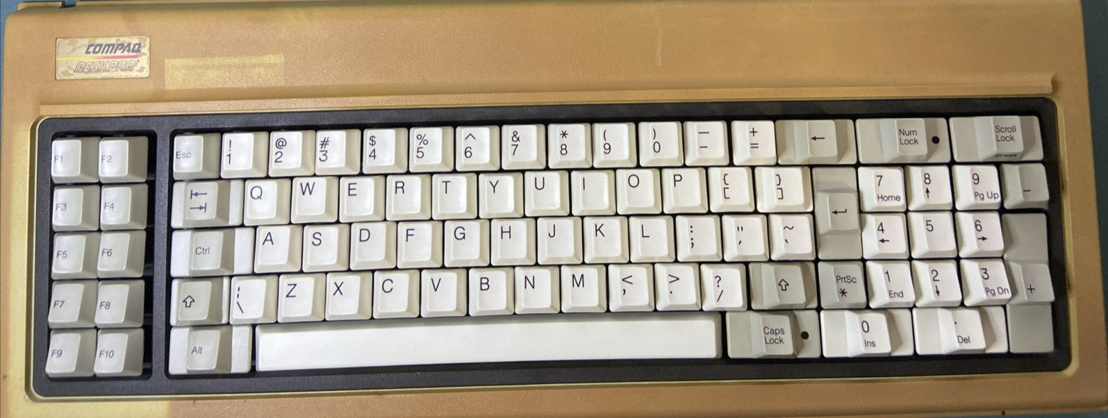 Compaq Deskpro Keycaps R9395-00055 Vintage Rare