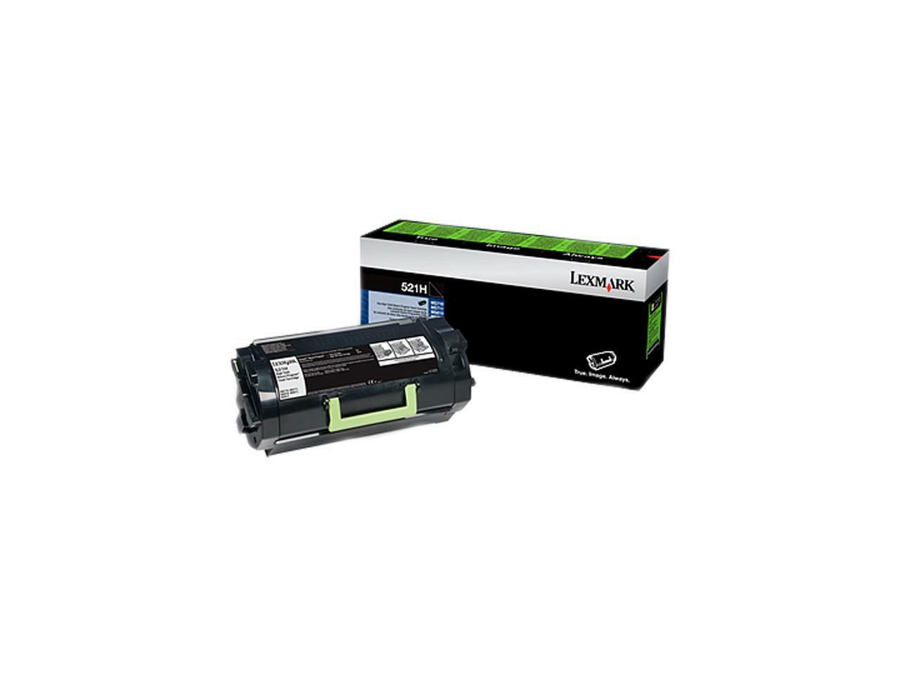 Lexmark 52D1H00 High Yield Return Program Toner Cartridge - Black