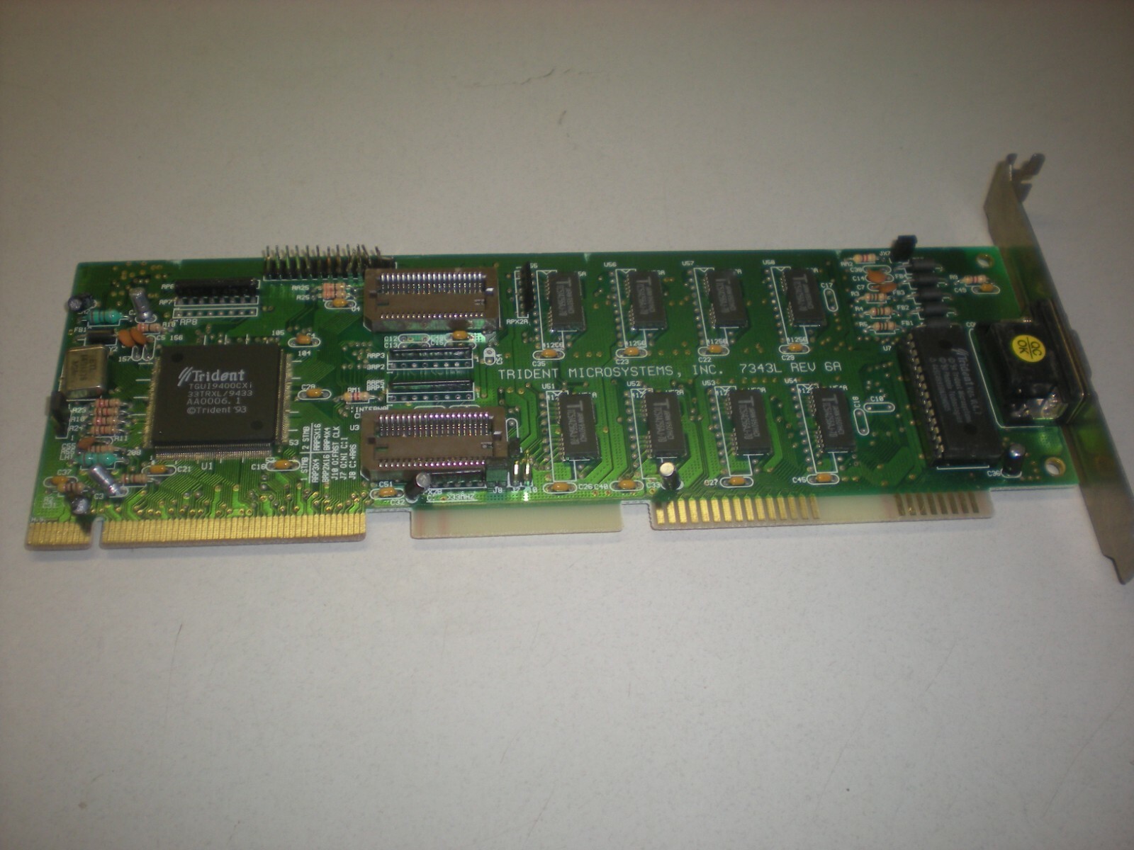 Trident Microsystems 7343L - Rev 6A  - VGA Card 