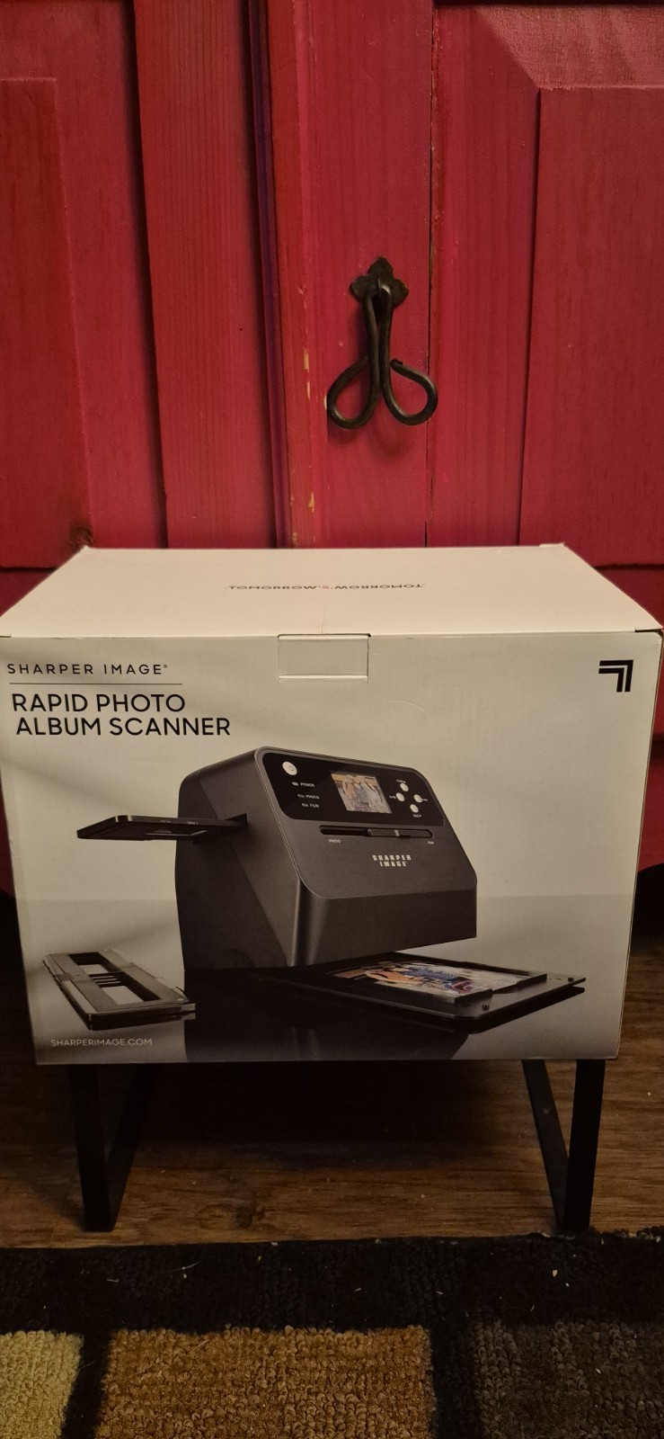 Sharper Image Rapid Photo Album Scanner Digital Picture Film Slide Converter New