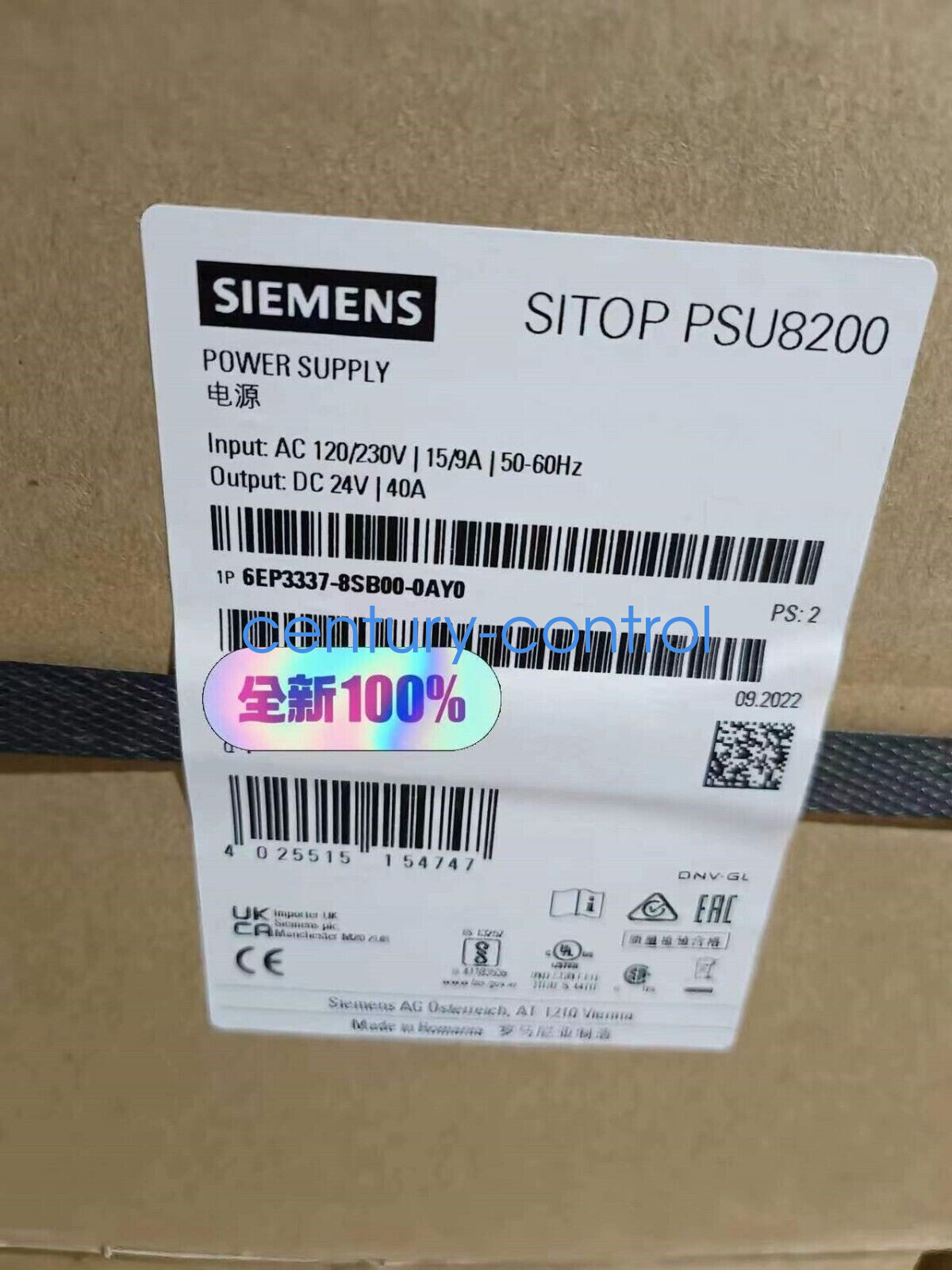 1PC NEW 6EP3337-8SB00-0AY0 power supply Fast shipping#DHL or FedEx