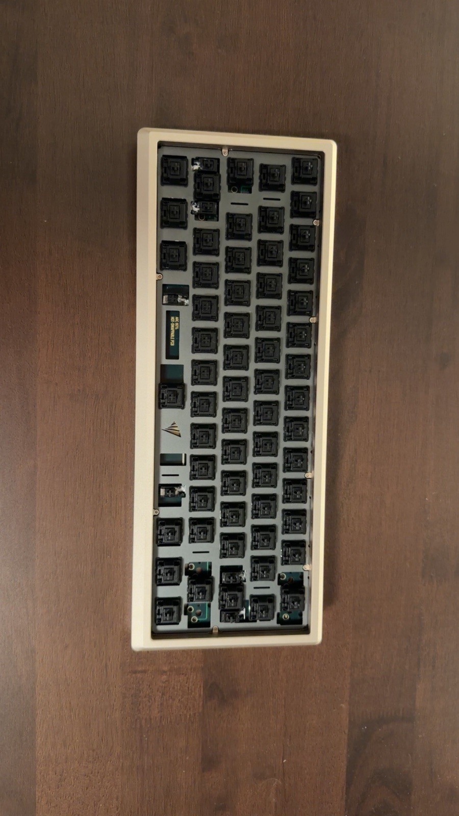 READ DESCRIPTION Arc60 Case/PCB with lubed MX BLACKS - some tuned TX stabilizers