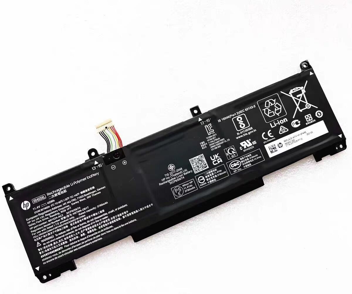 NEW Genuine 45Wh RH03XL Battery For HP TPN-DB0B HSTNN-OB1T M01524-2C1 M01524-AC1