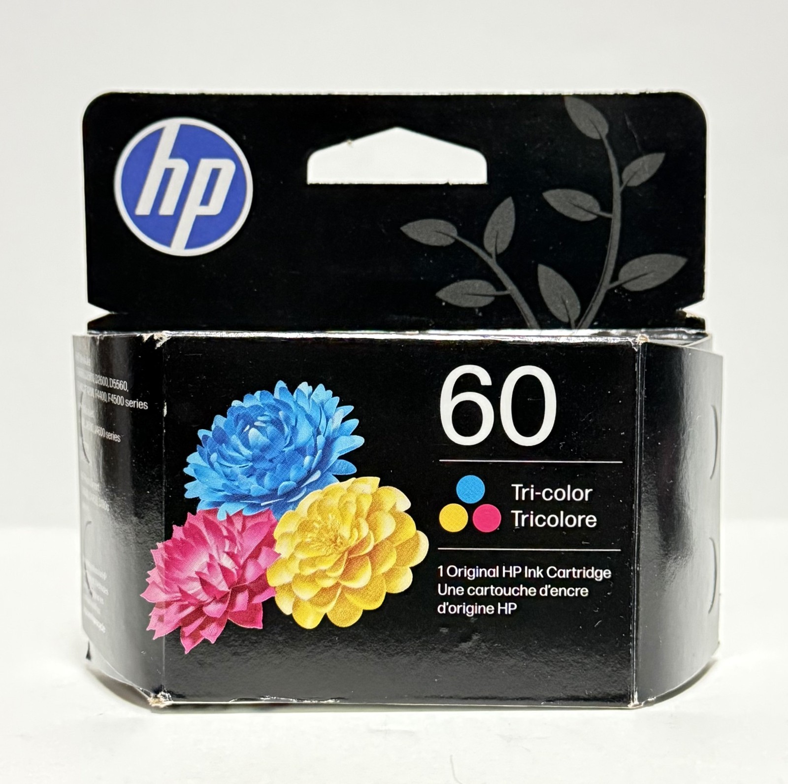 HP 60 Tri-Color Ink Cartridge OEM (CC643WN) Exp 06/2027+