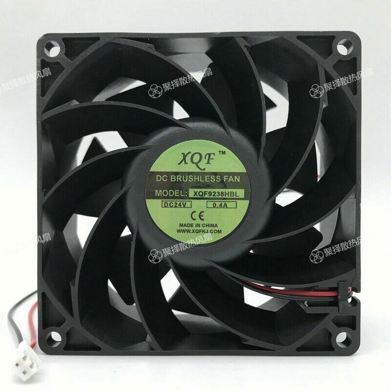 Silent Cooling Fan For Inverter XQF9238HBL 24V 0.40A 92*92*38mm