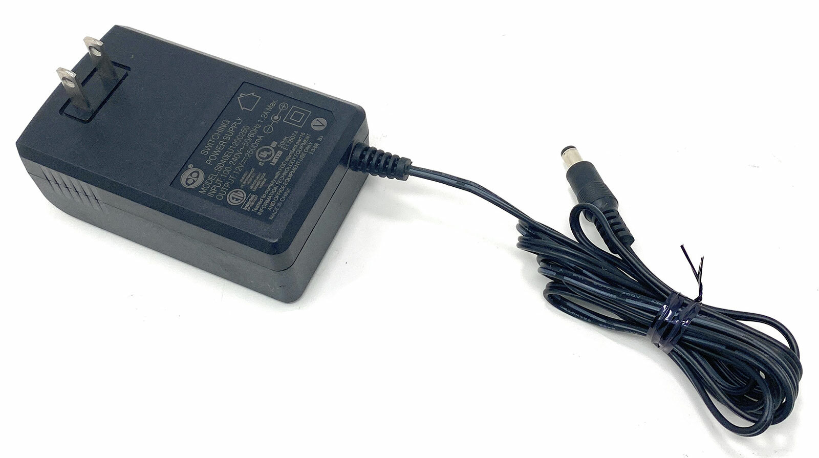 12 V / 2.5 A Switching Power Supply S040EU1200250 for TP-link Networking Router 