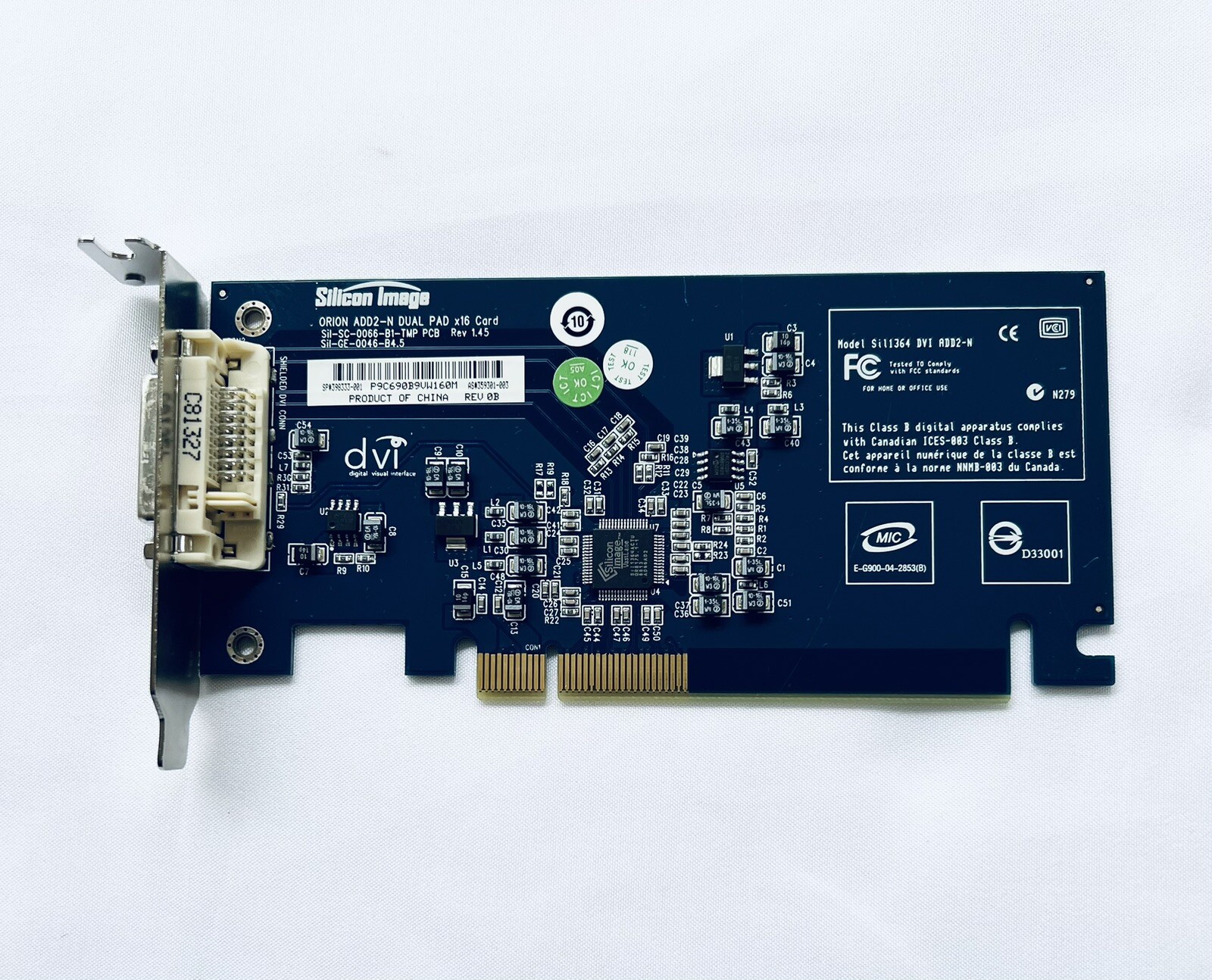 Silicon Image Orion Sil1364 Video Graphics Card 359301-003 398333-001