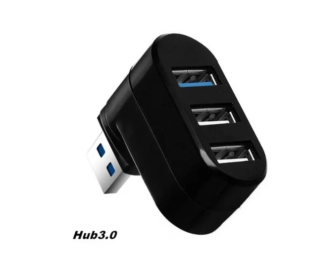 3 Port High Speed USB 3.0 Multi HUB Splitter Expansion Desktop PC Laptop lot