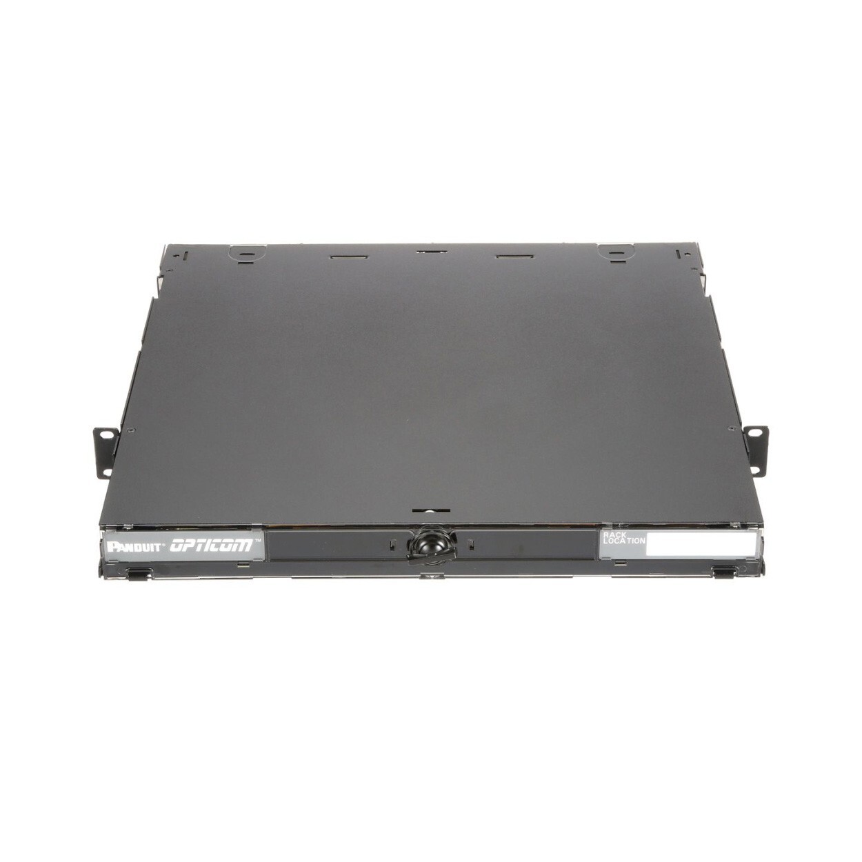 Panduit FCE1U Rack Mount Fiber Enclosure 1 RU Black 4 FAP/Cassette Slots