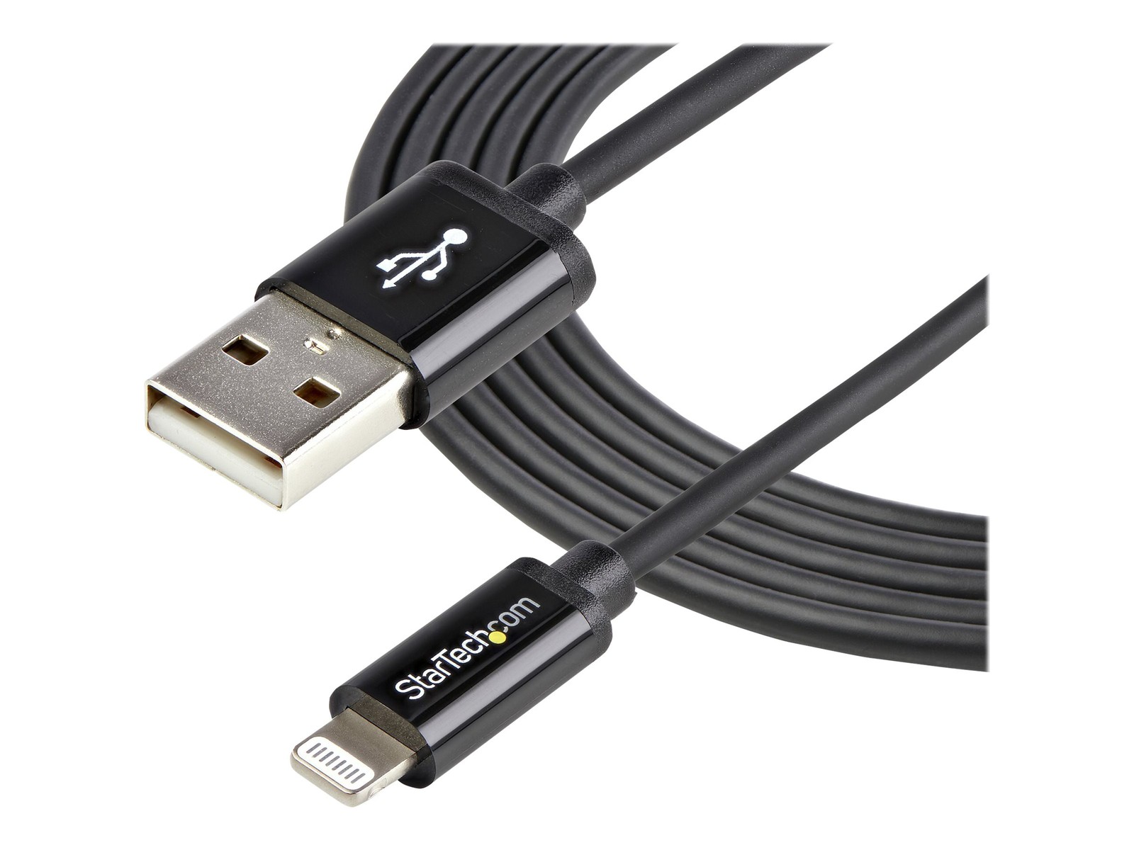 StarTechcom Apple Lightning to USB Cable Black Digital Cable/Data USBLT2MB