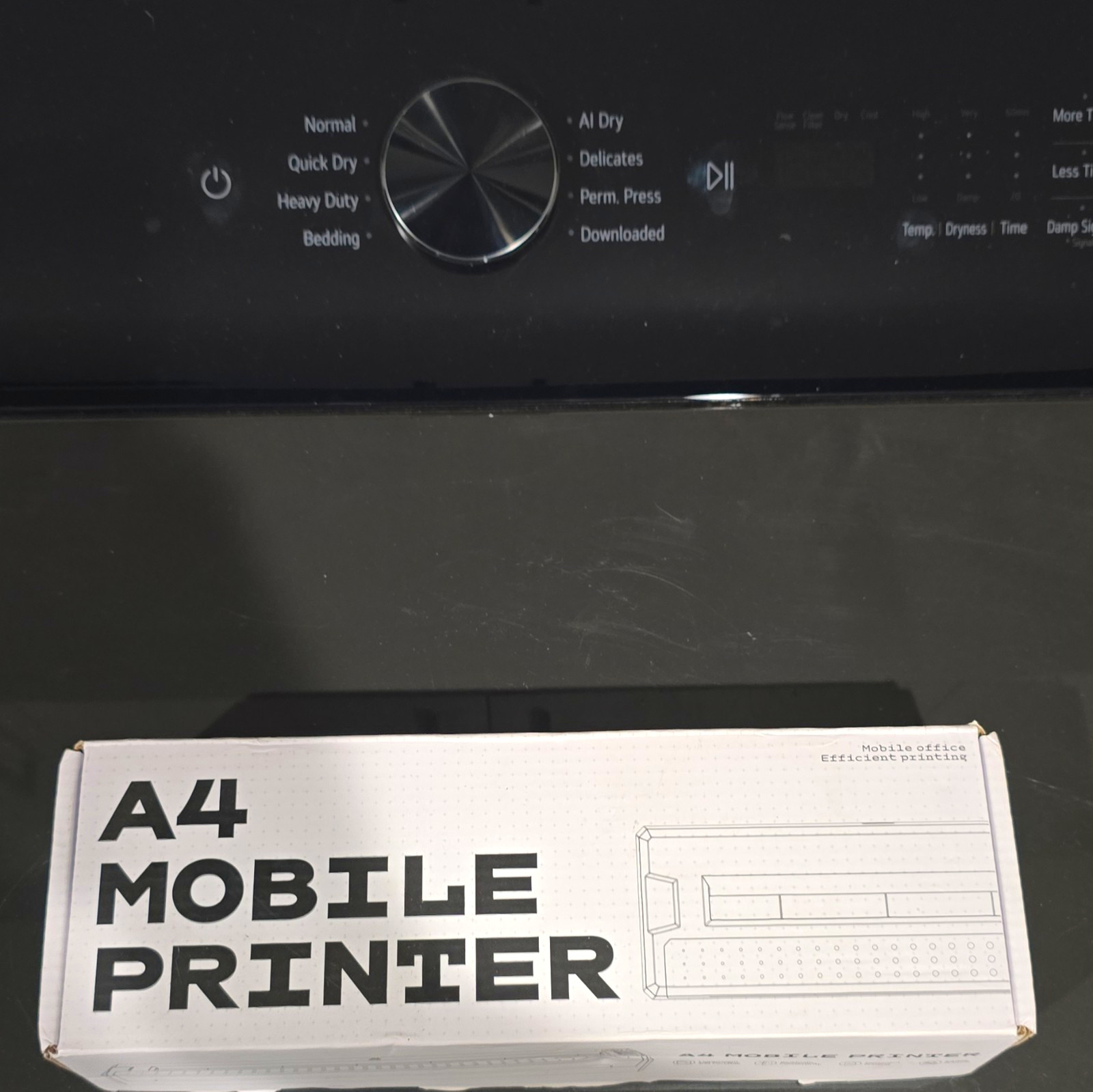 A4 Portable Thermal Transfer Mobile Printer, Bluetooth/USB Tatoo Stencil Printer