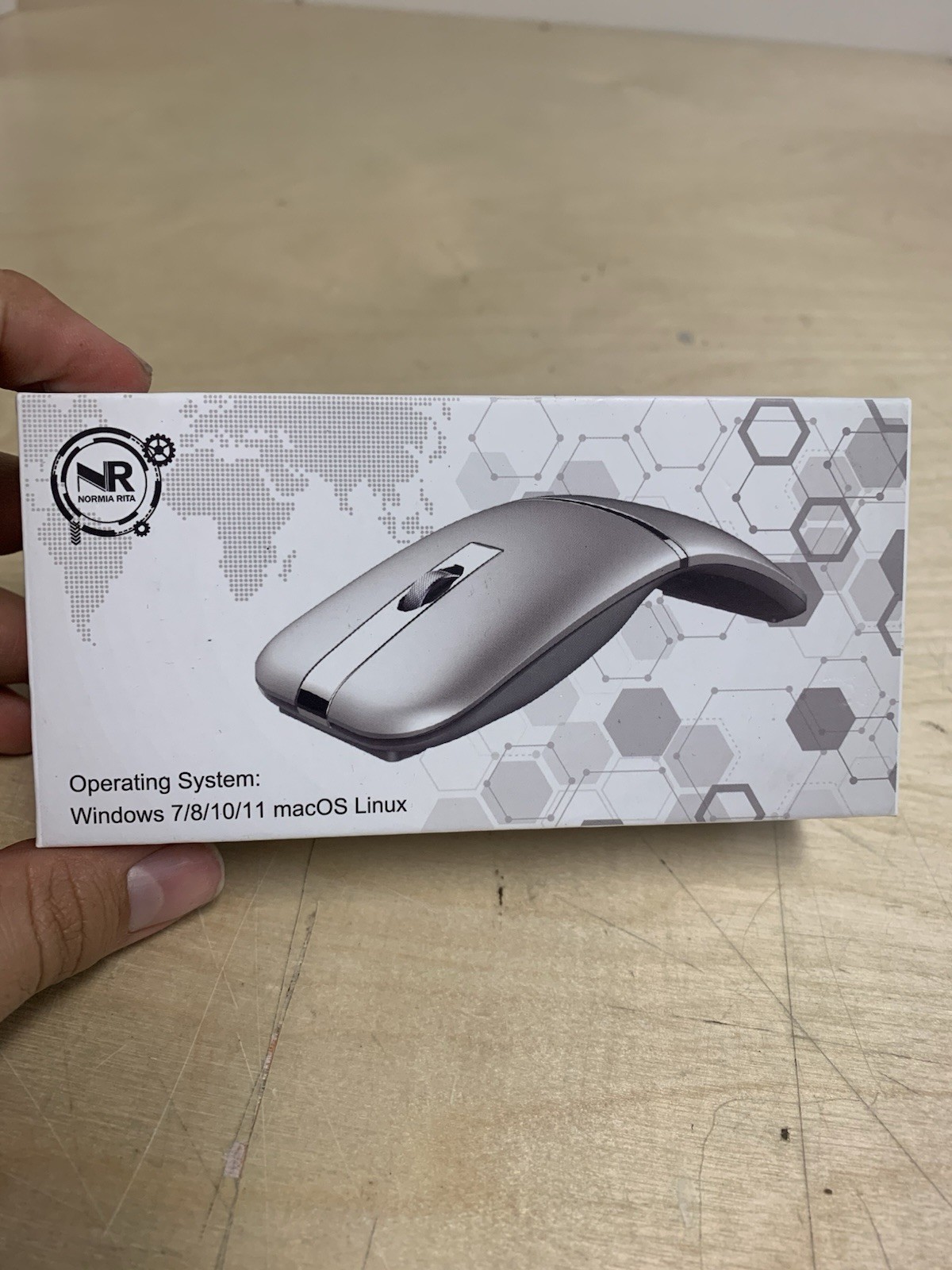 Foldable Arc Wireless Mouse Silent Click Bluetooth 5.0 and 2.4GHz Dual Modes ...