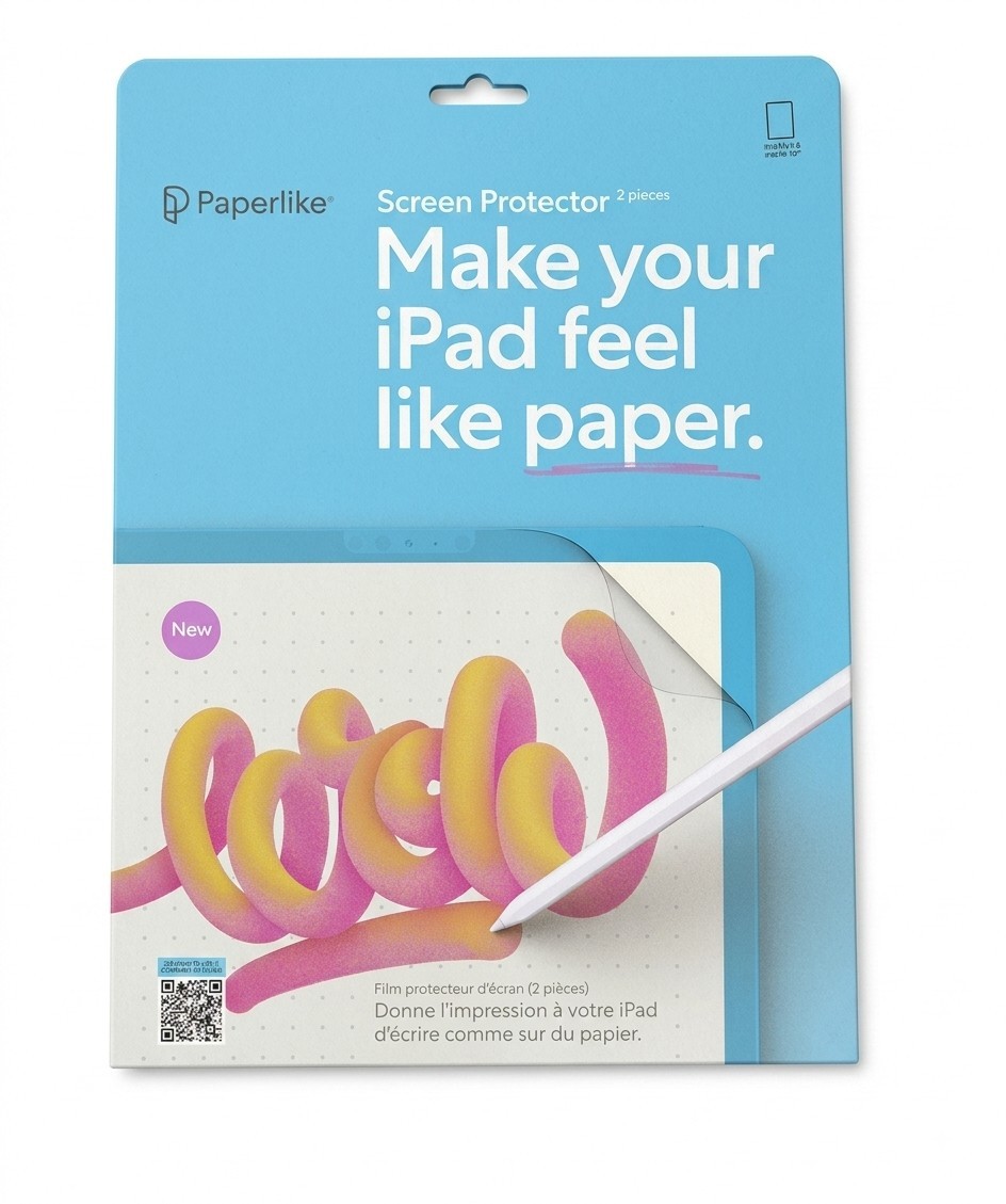 Paperlike Screen Protector iPad - Screen Protector for Drawing & Writing 