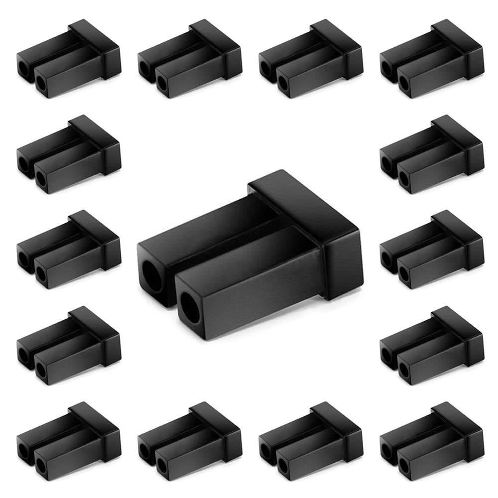 SFP SFP+ SFP28 XFP Dust Covers Caps Suitable for Duplex LC SFP Optical Module...