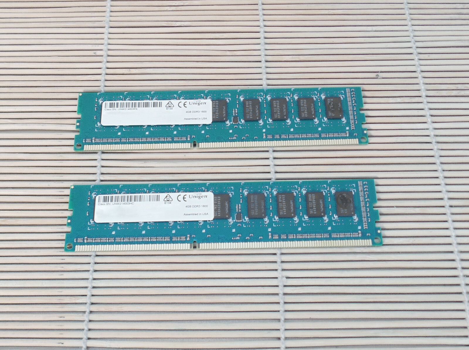 Cisco MEM-4300-4GU8G 4G to 8G Approved DRAM Upgrade 4G+4G for Cisco ISR 4300