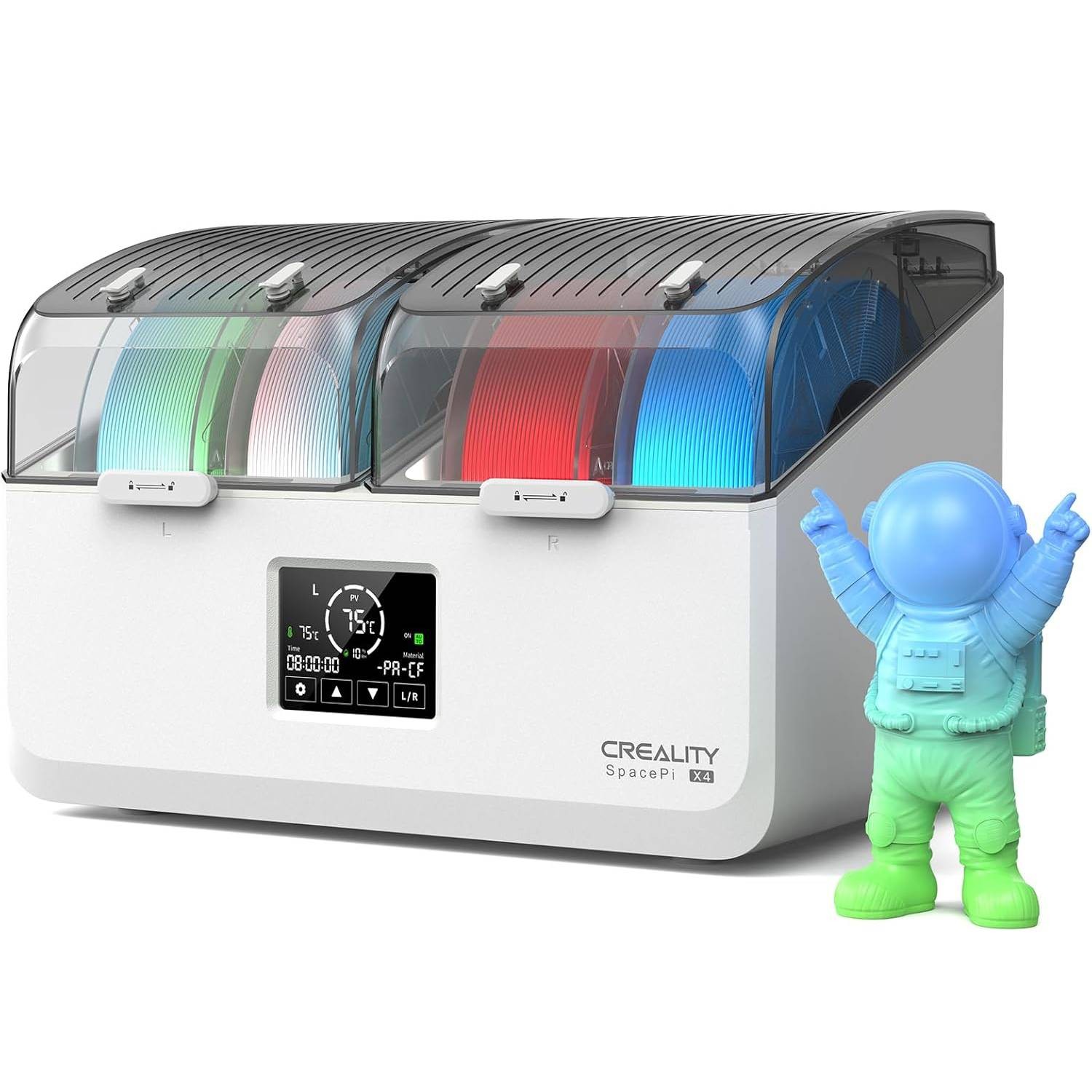 Creality Filament Dryer Box 4 Spool SpacePi X4L 3D Printer Filament Storage Box