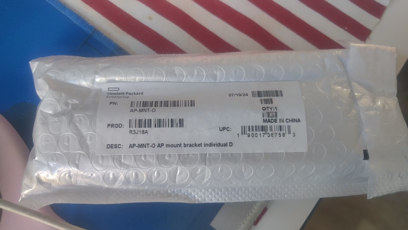 NEW original H3C aruba R3J18A AP-MNT-D AP mount bracket individual D rackmount
