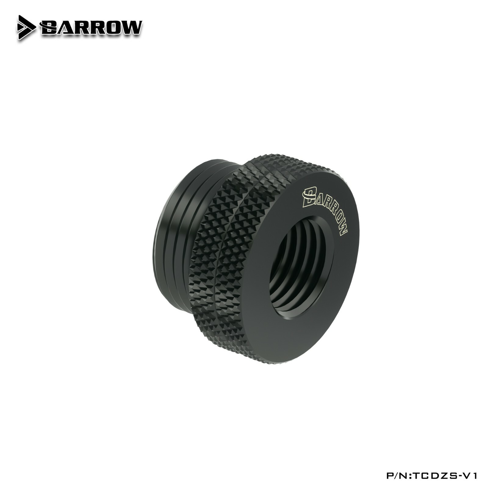 Barrow G1/4" Thread Wear Plate Bulkhead Pass Through Fitting Top Injection 