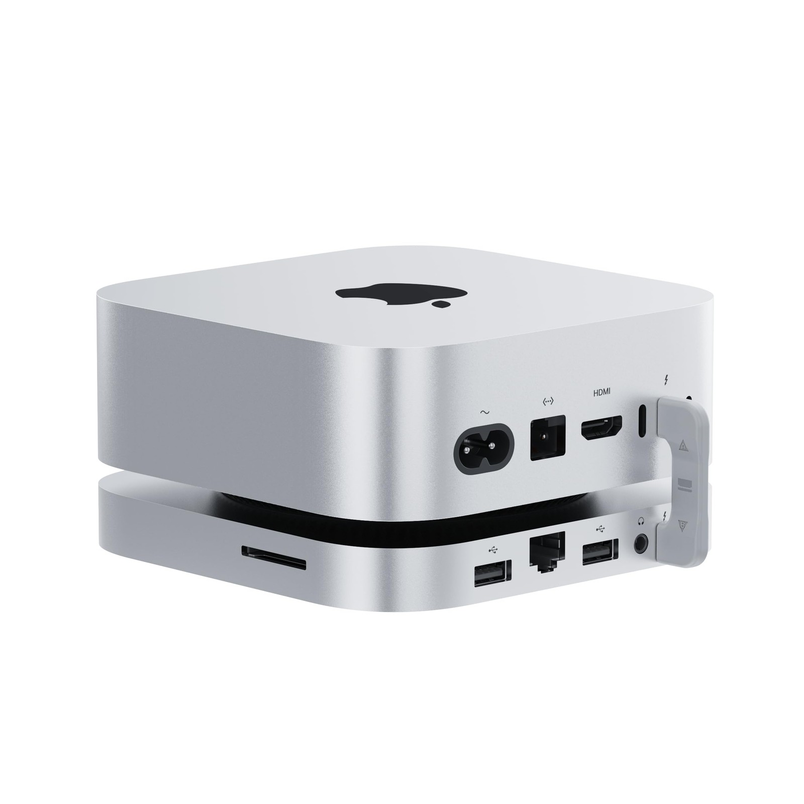 BEELINK EX Mate Mini A Dock for Mac Mini M4 Thunderbolt 5 Dual M2 SSD Slots