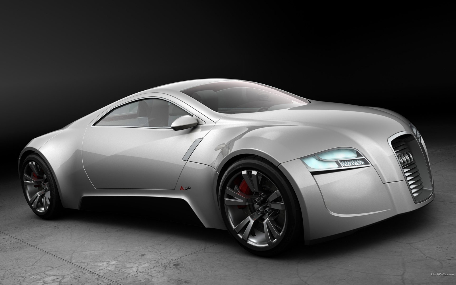 Cars audi concept art Desk Mat Stitched