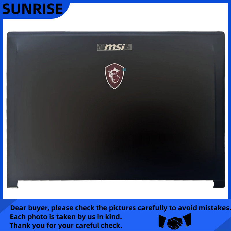 New For MSI GS63 GS63VR 6RF 7RF MS-16K5 MS-16K2 K4 Lcd Back Cover Lid 3076K3A211