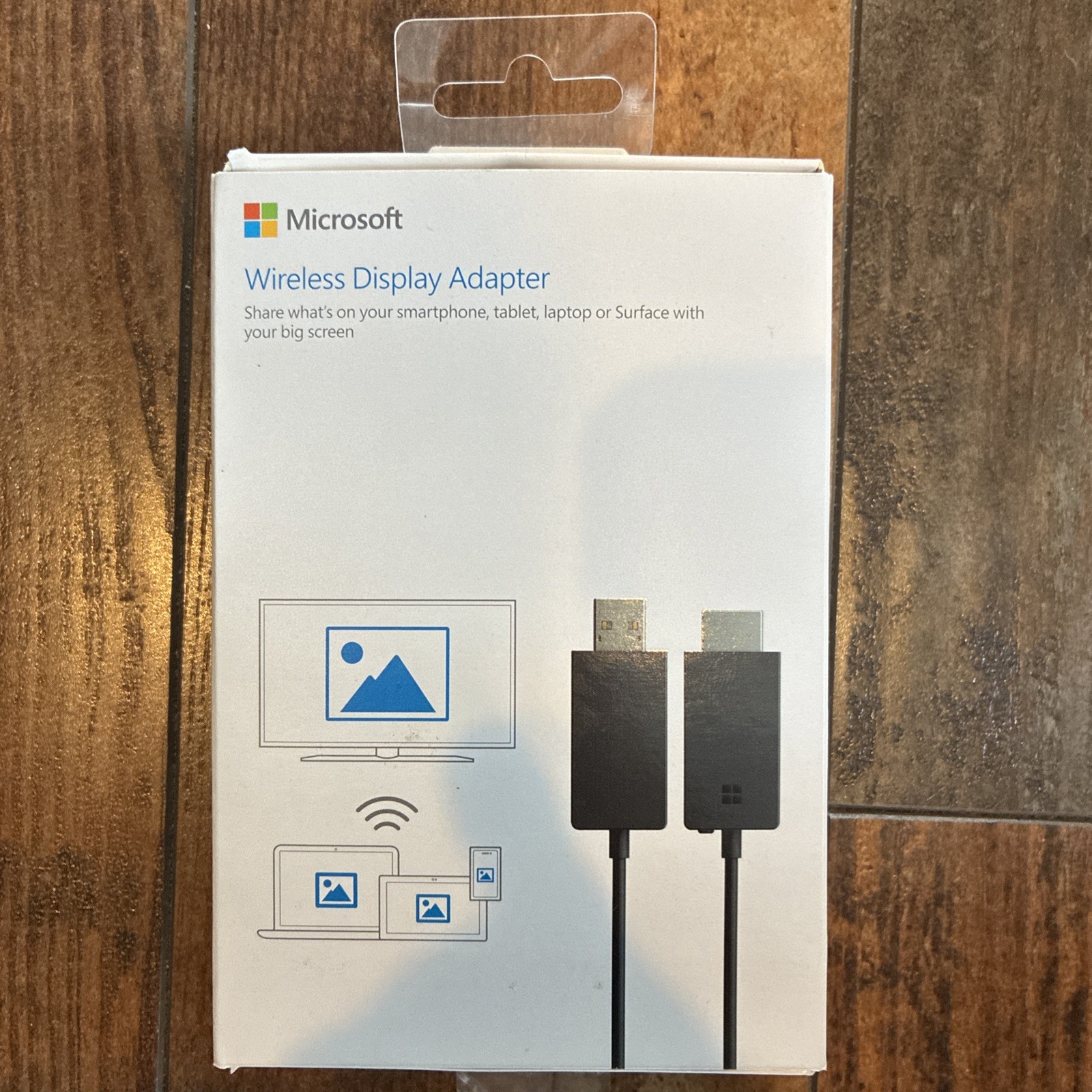 New Open Box Microsoft Wireless Display Adapter 1733 P3Q-00001