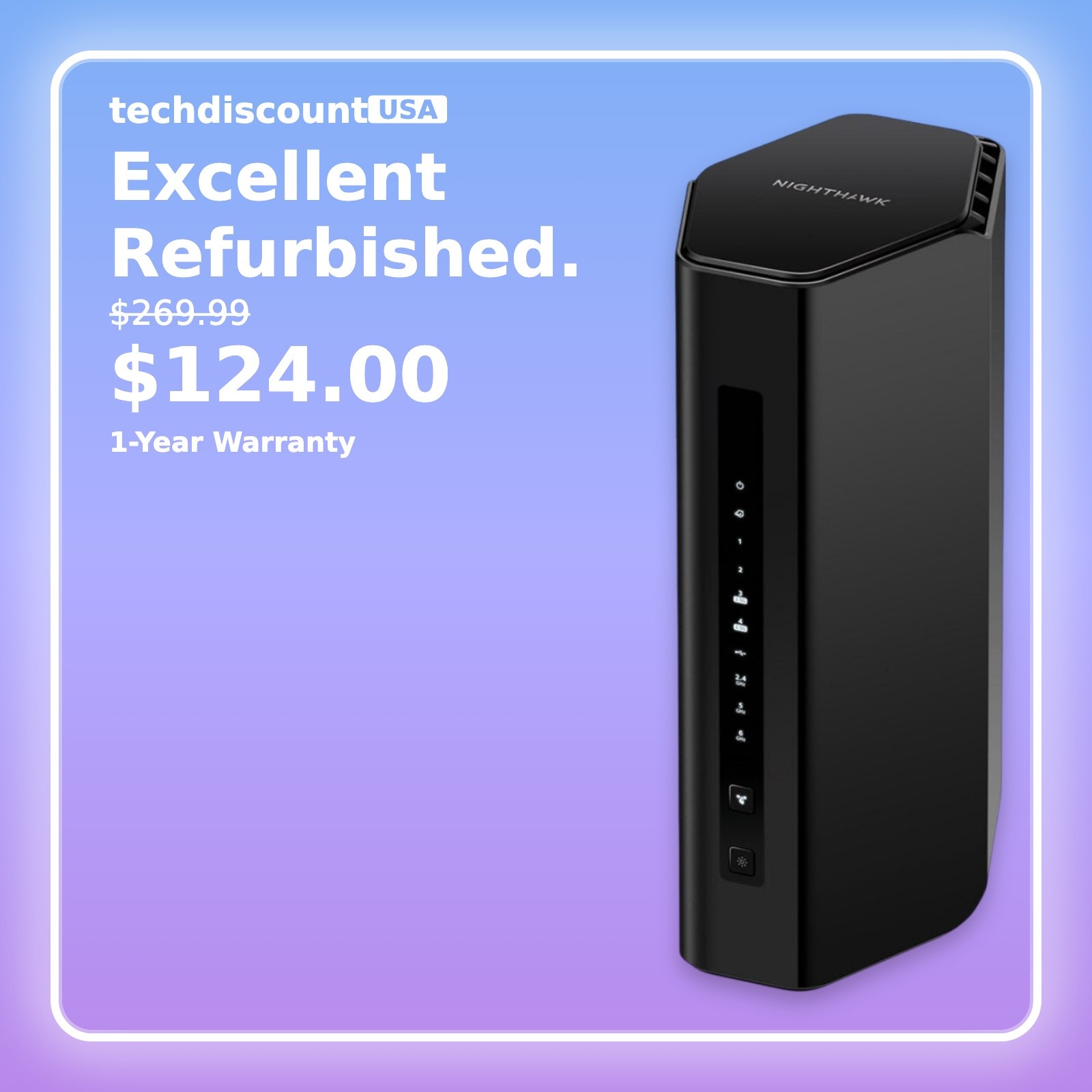 NETGEAR Nighthawk WiFi 7 Tri-Band Router BE9200