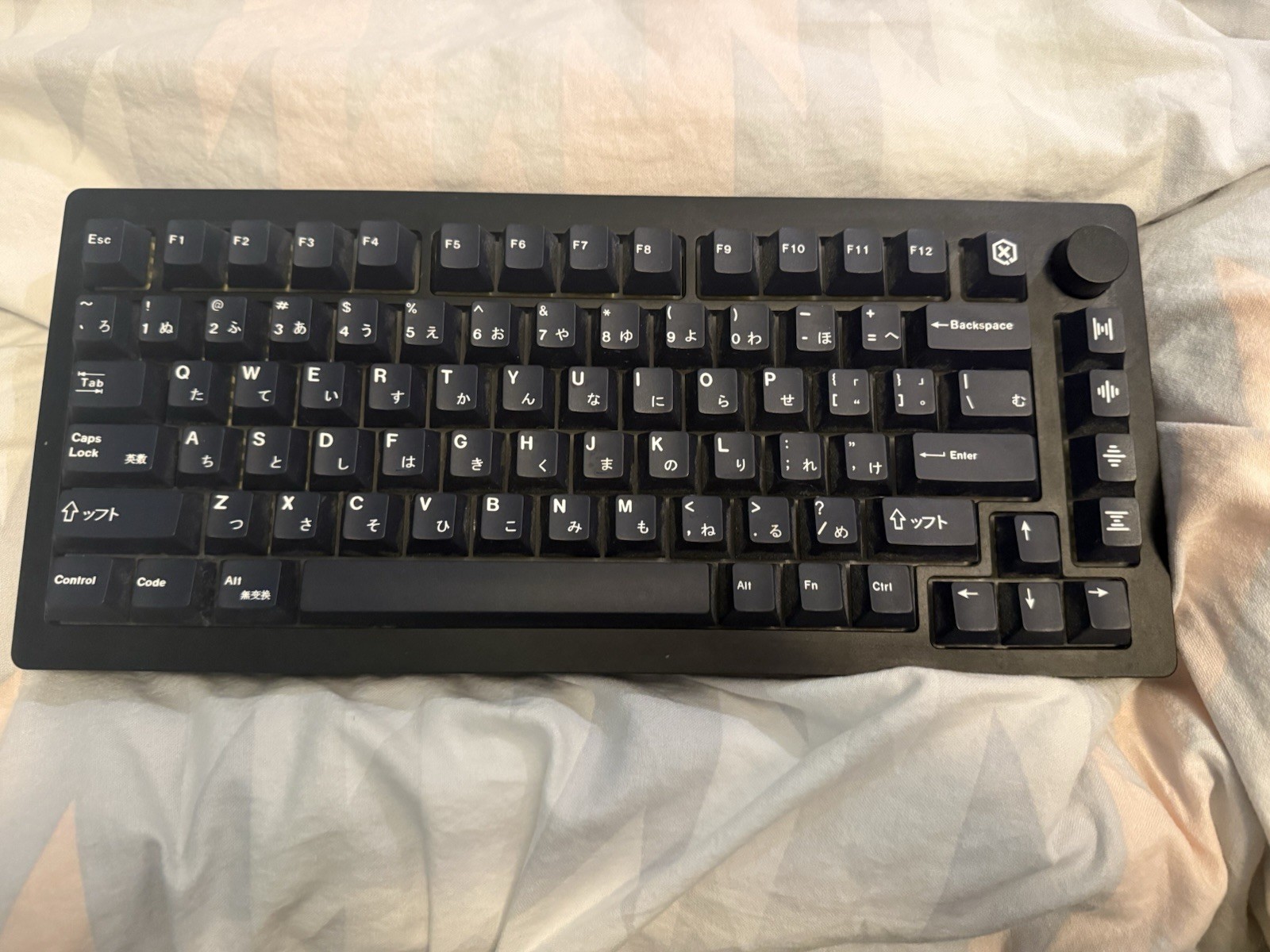 Monsgeek M1 Black Custom Keyboard 75% Fully Aluminum Hot Swap Full