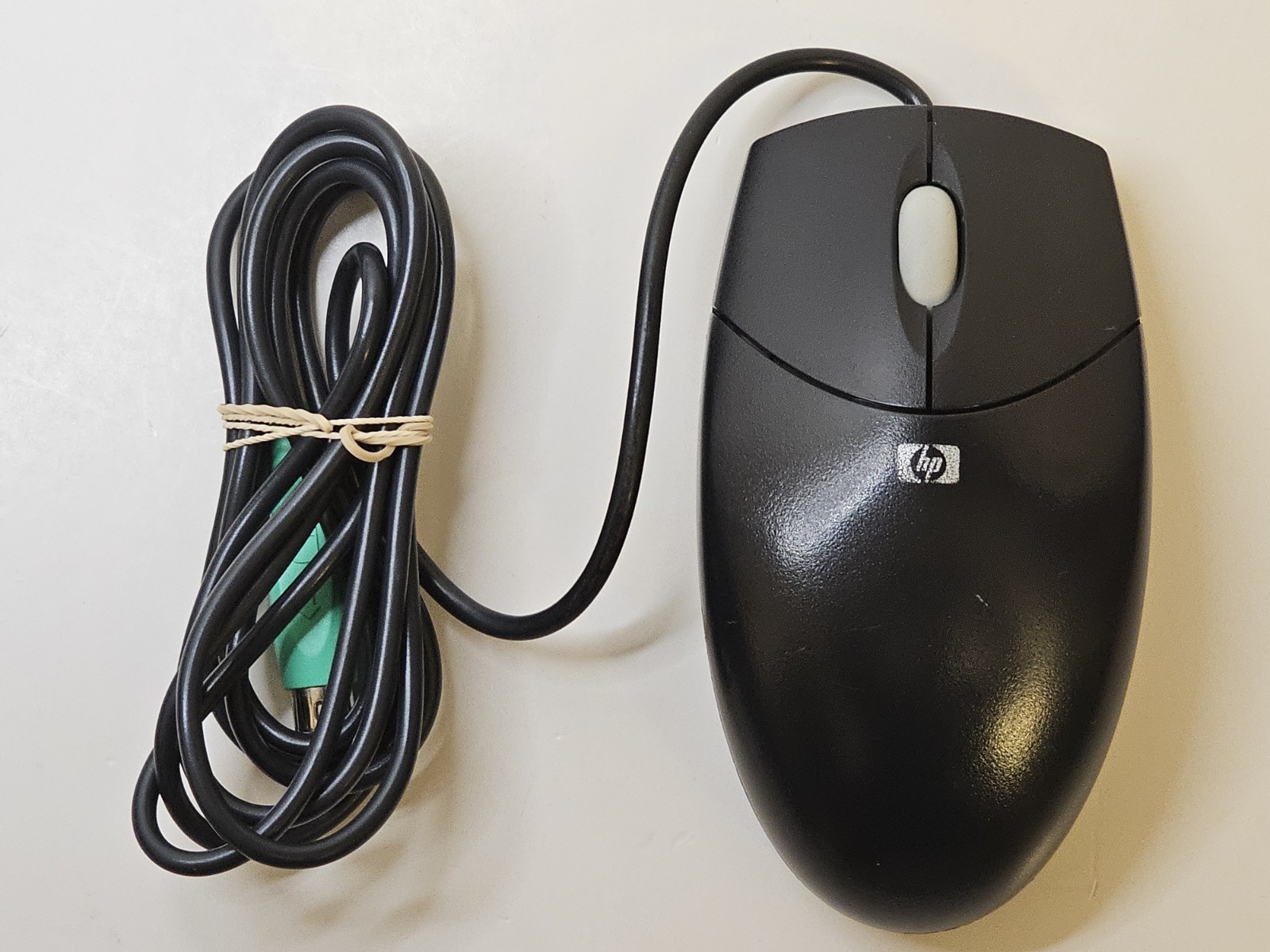 Genuine HP M-S69 PS2 Track Ball Mouse W/ Scroll Wheel 