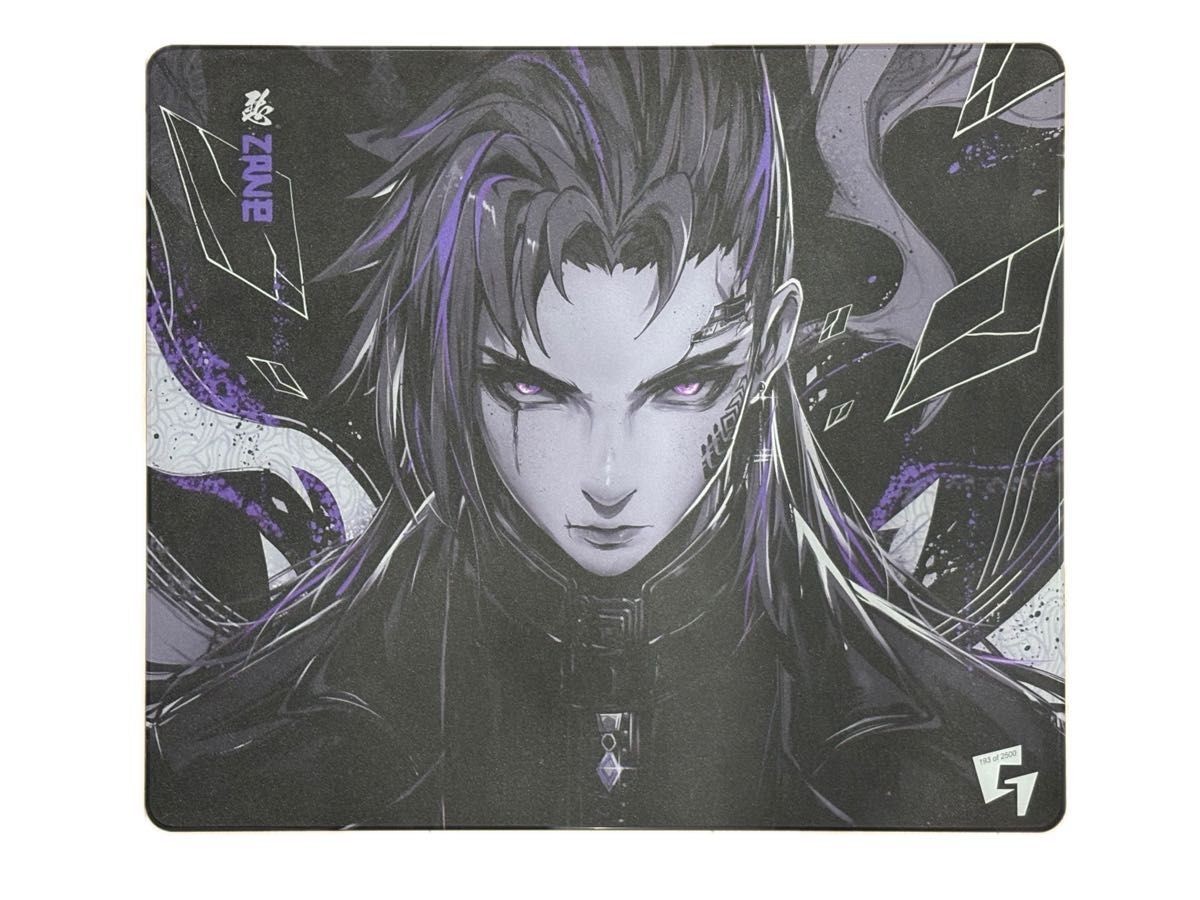 GLSSWRKS Zane Glass Gaming Mouse Pad Speed Edition Japan Limited Used w/ BOX