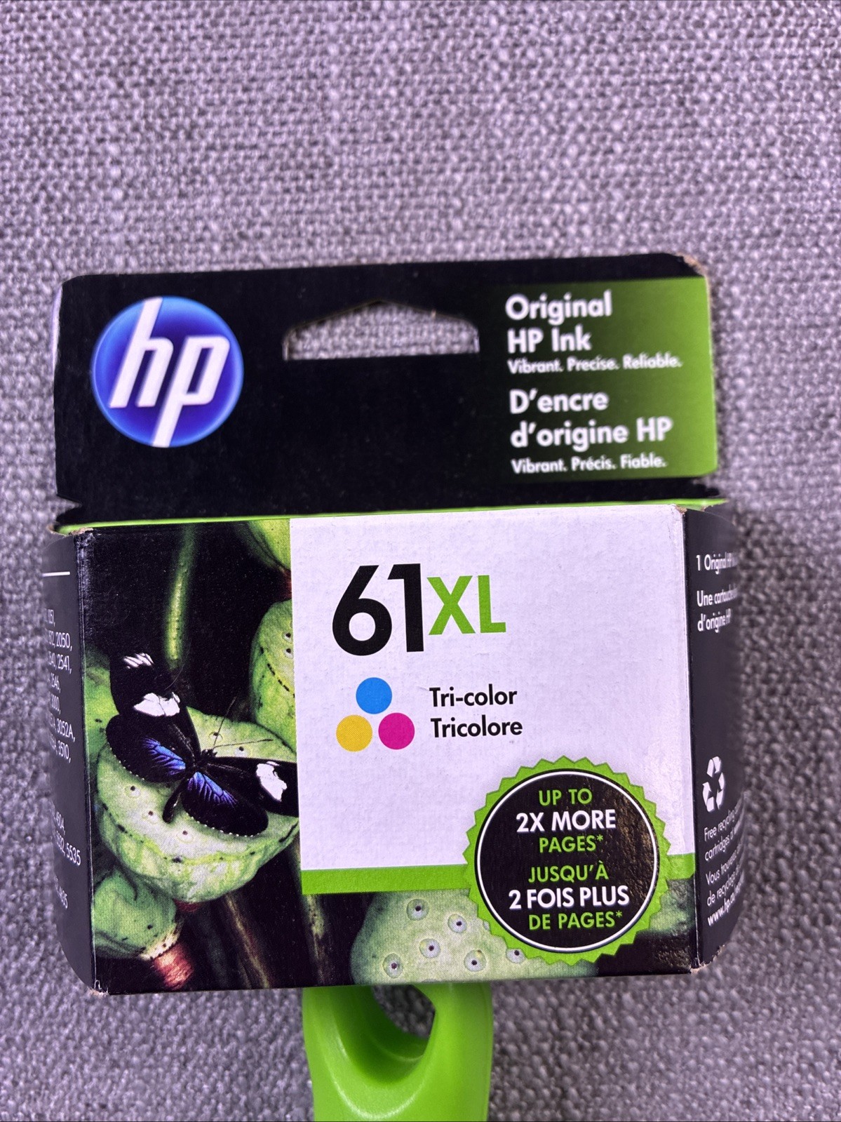 HP CH564WN#140 Tri-Color Ink Cartridge Expires 09-2022 Sealed Box
