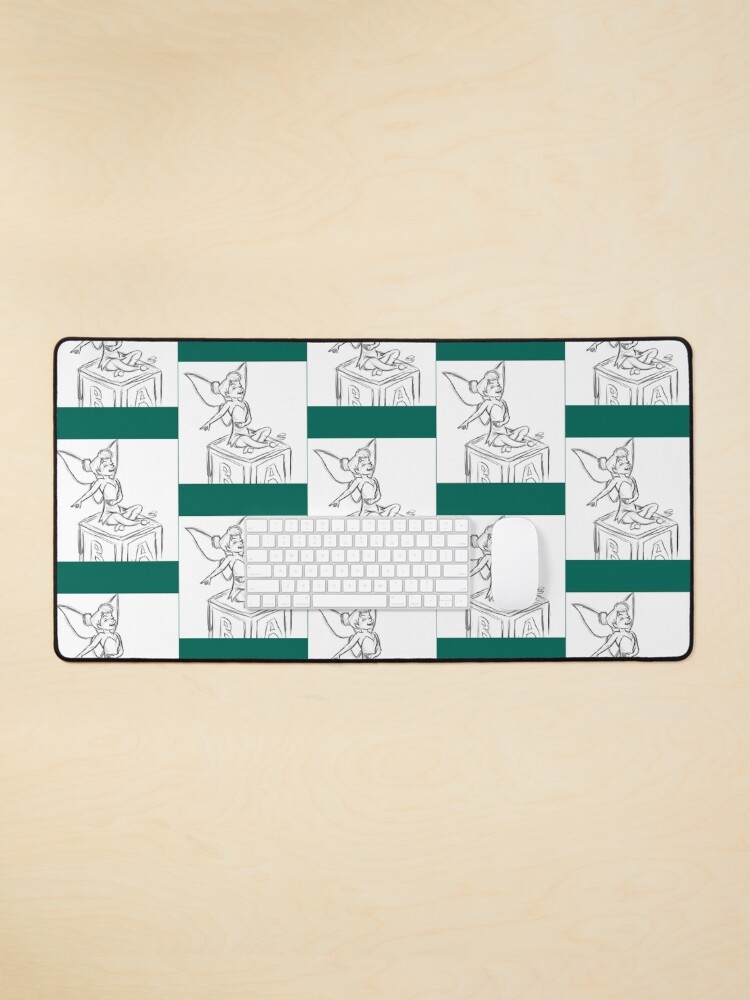 Tinkerbell Sketch Desk Mat - Gift For Disney Fan