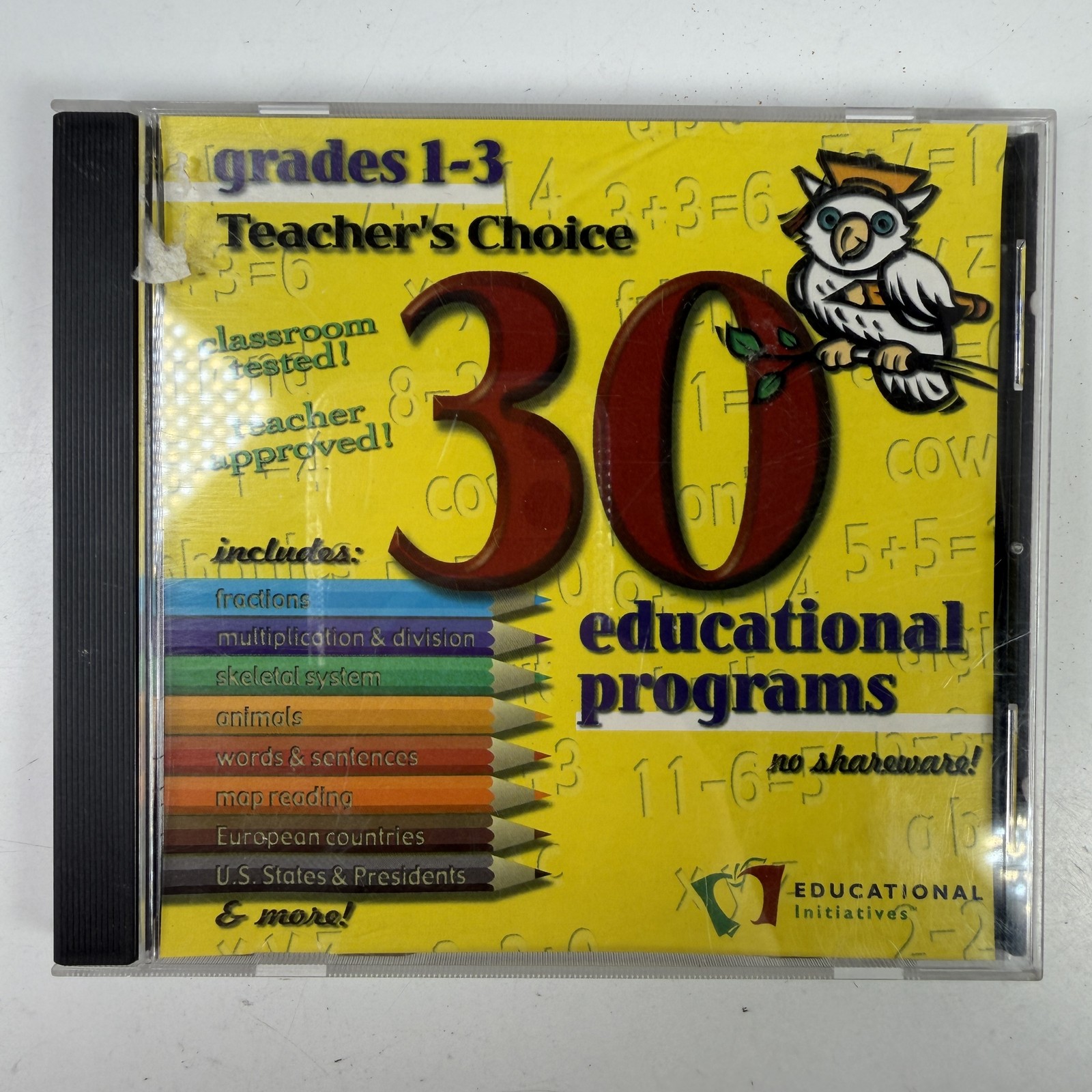 Teacher's Choice Grades 1-3: 30 Educational Programs for Windows PC CD-ROM