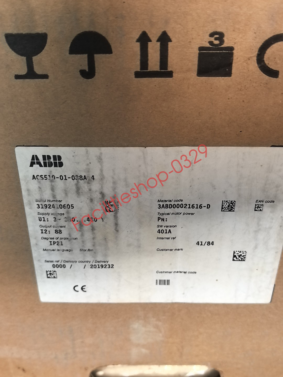 1PC Brand New ABB ACS510-01-088A-4 Frequency Converter DHL/FedEx