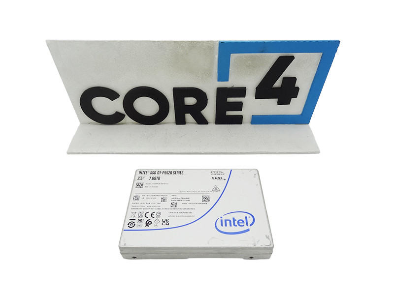 INTEL SSDPF2KX076T1O 7.68TB NVME GEN4 U.2 D7-P5520 2.5" SSD