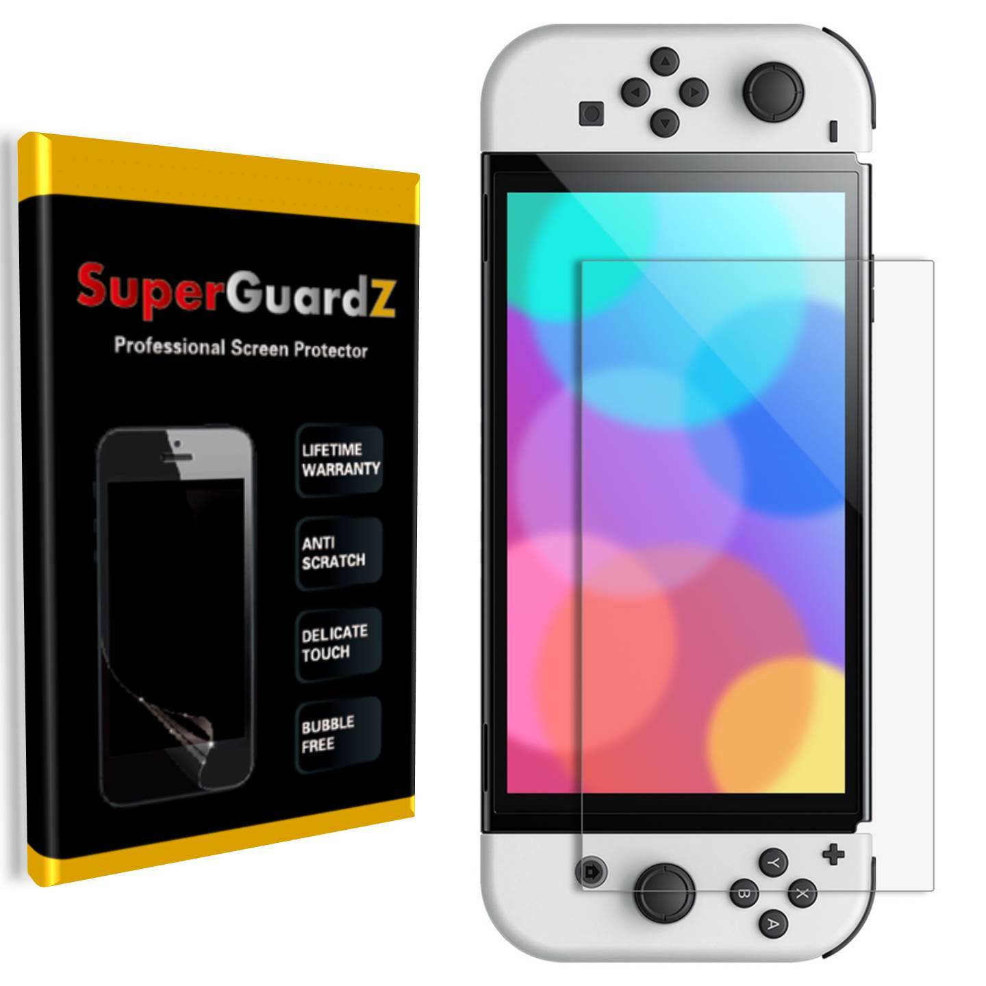 3X SuperGuardZ Clear Screen Protector Shield For Nintendo
