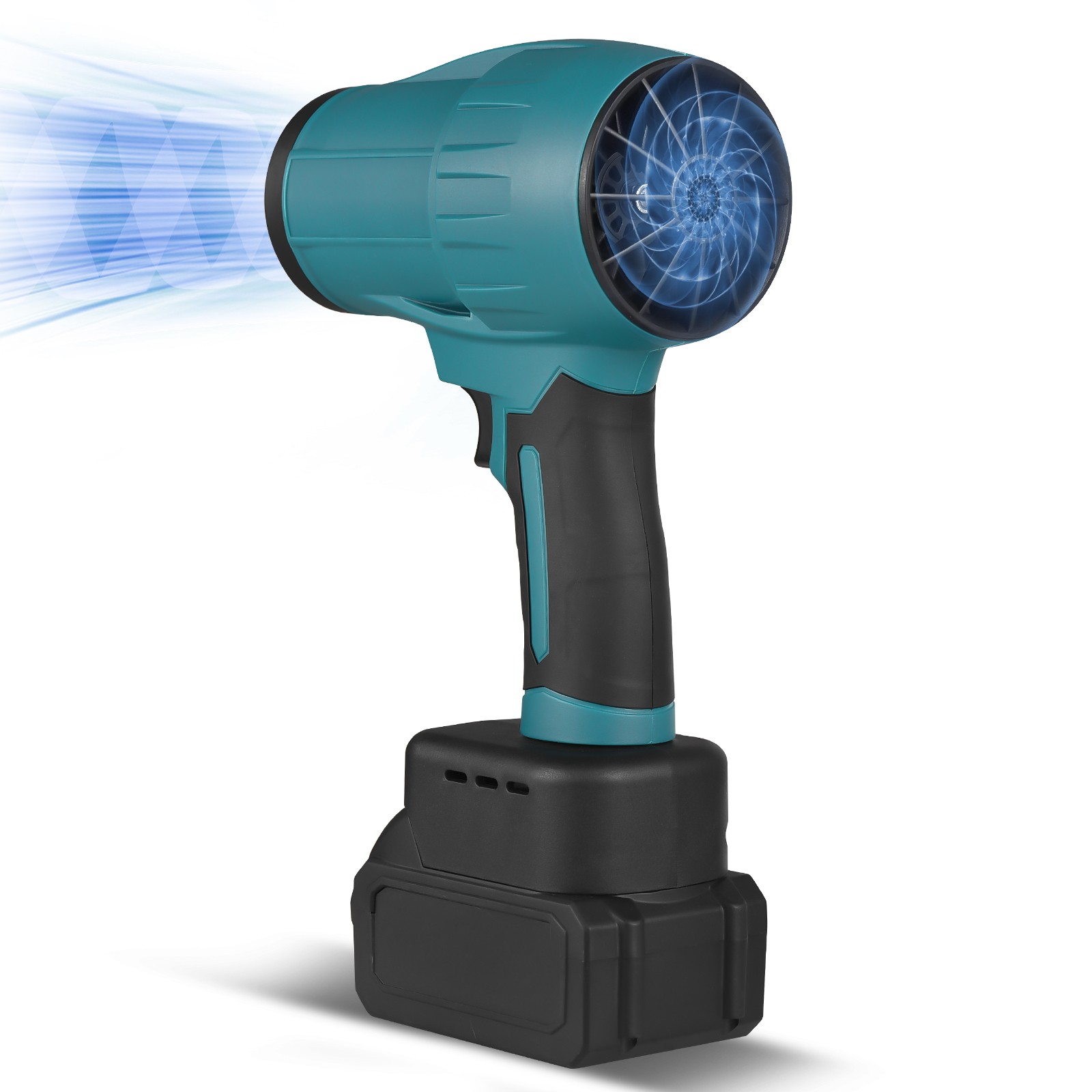Handheld Electric Air Duster Cordless 35000RPM Stepless Speed Adjustable BDOH
