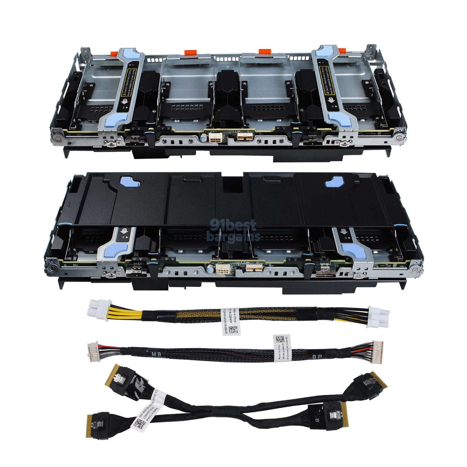 FOR DELL POWEREDGE R740 R740XD 4 X 2.5'' HDD EXPANSION BACKPLANE BAY MFMV5+CABLE