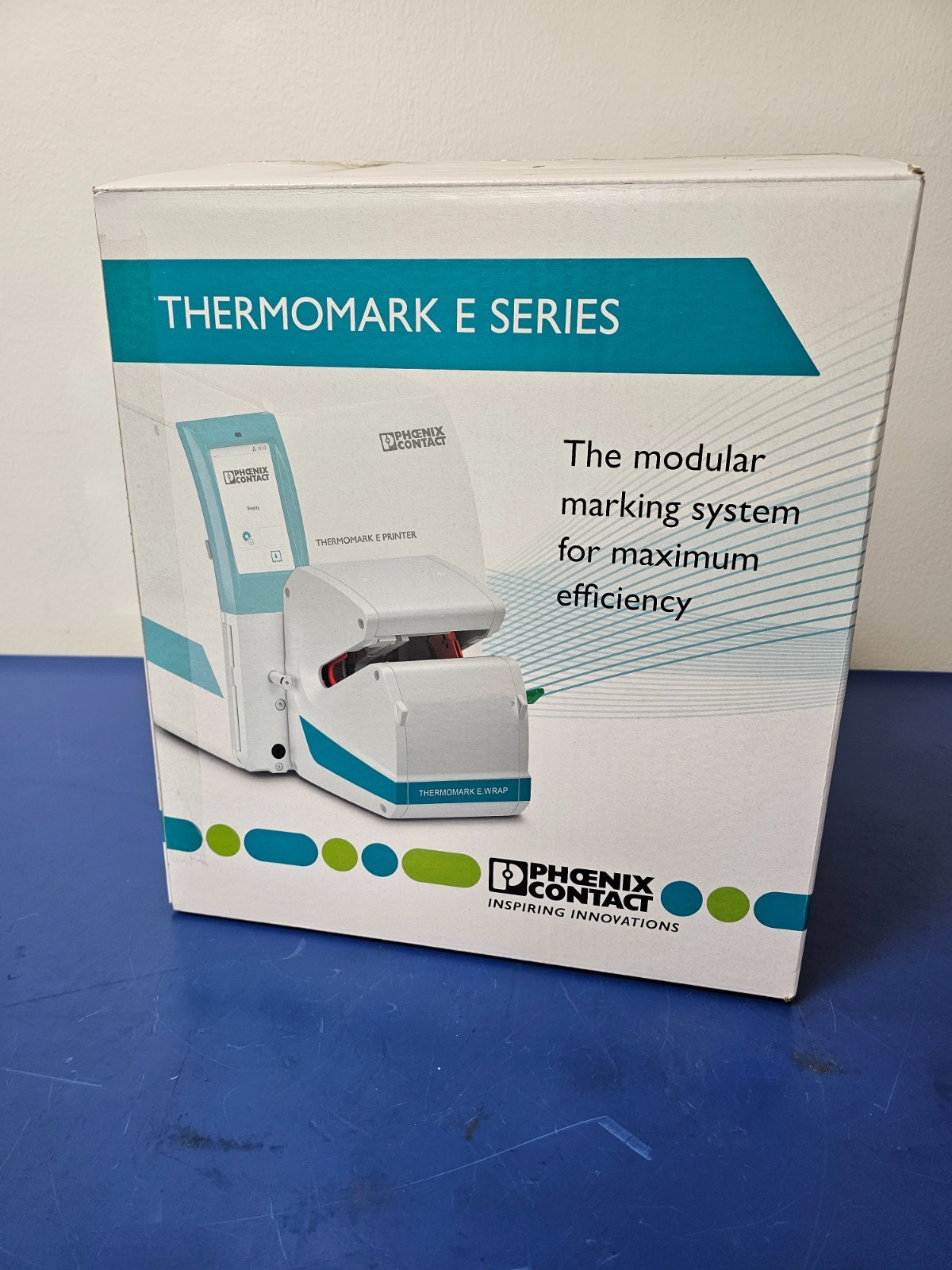 PHOENIX CONTACT THERMOMARK E.WRAP 1192931 modular wire‑wrap label applicator
