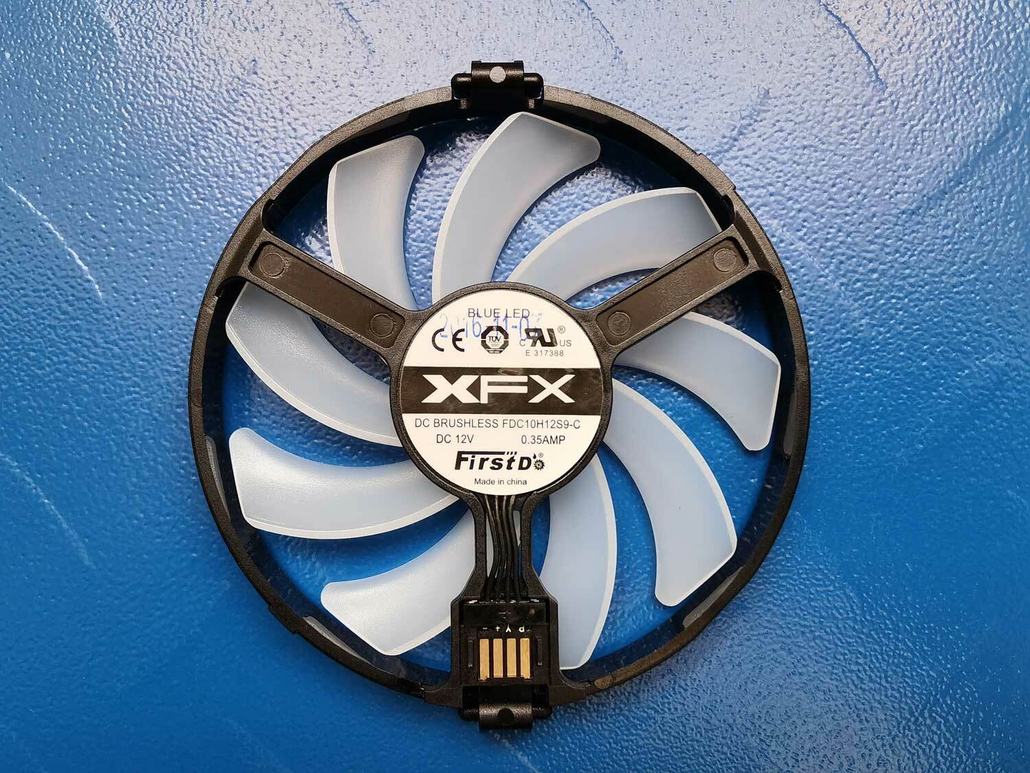 XFX RX470 RX480 Graphics 0.35A GPU Fan For XFX RX 370/470/480/580 GTR Video card