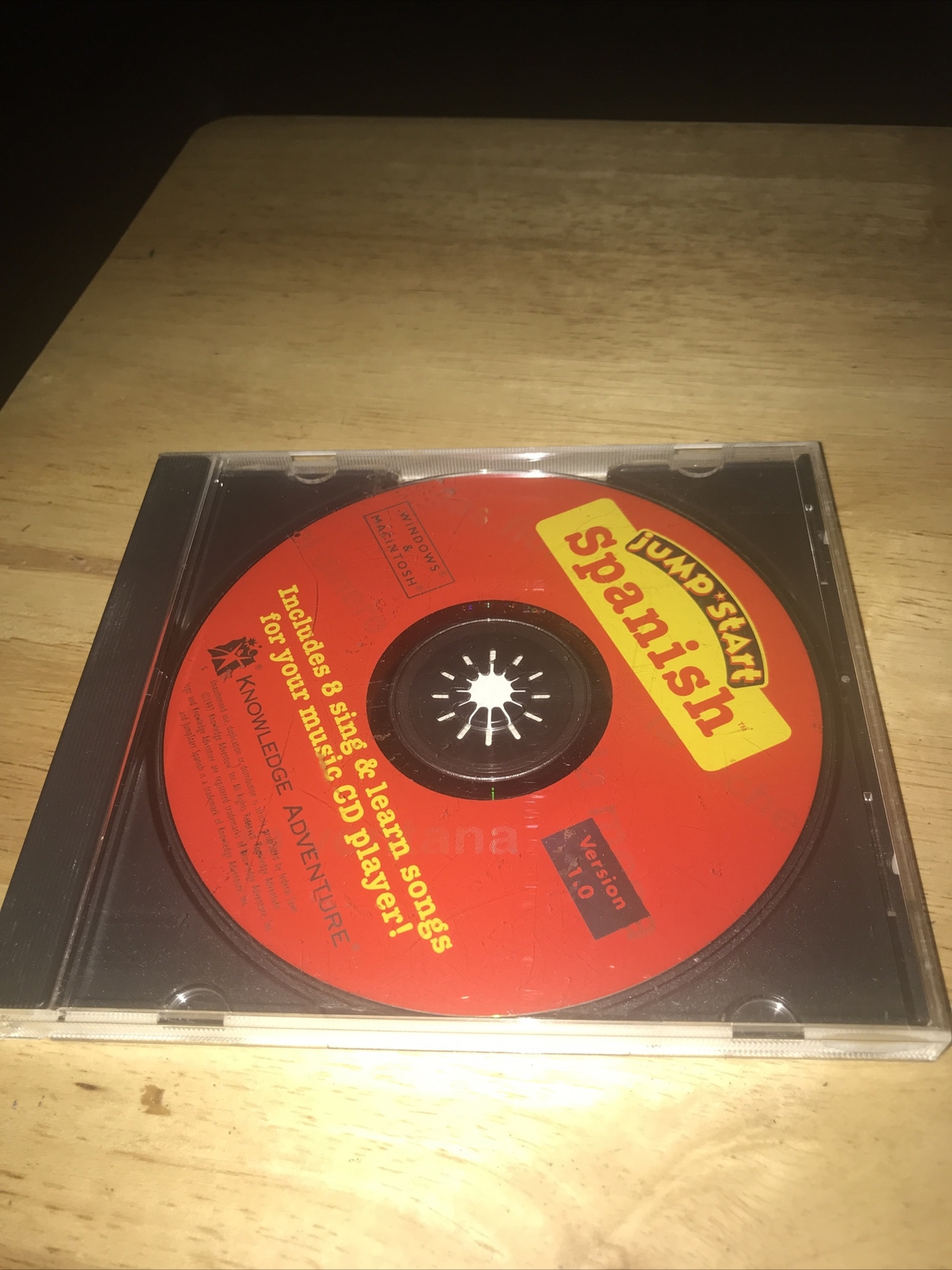 Jump Start Spanish For Kids Ages 3-6 CD-Rom PC Software  