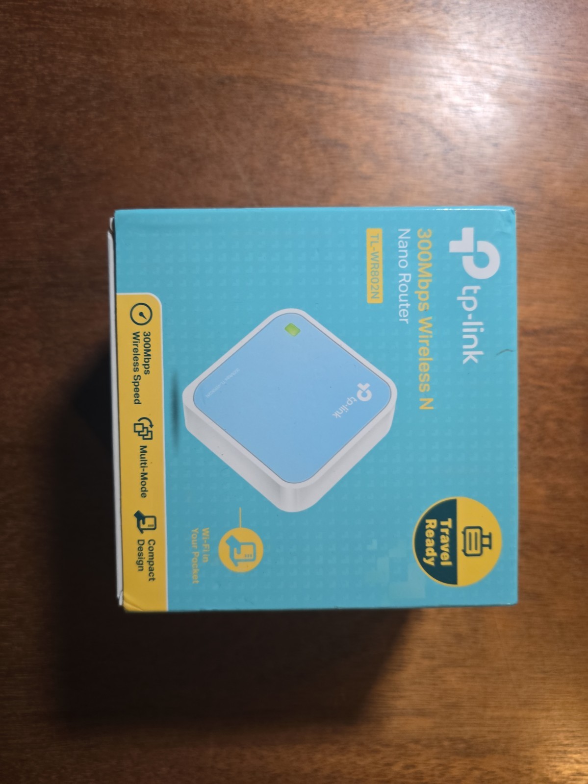 TP-Link TL-Portable WiFi Router -WR802N – 300Mbps Travel Wireless N Nano Hotspot
